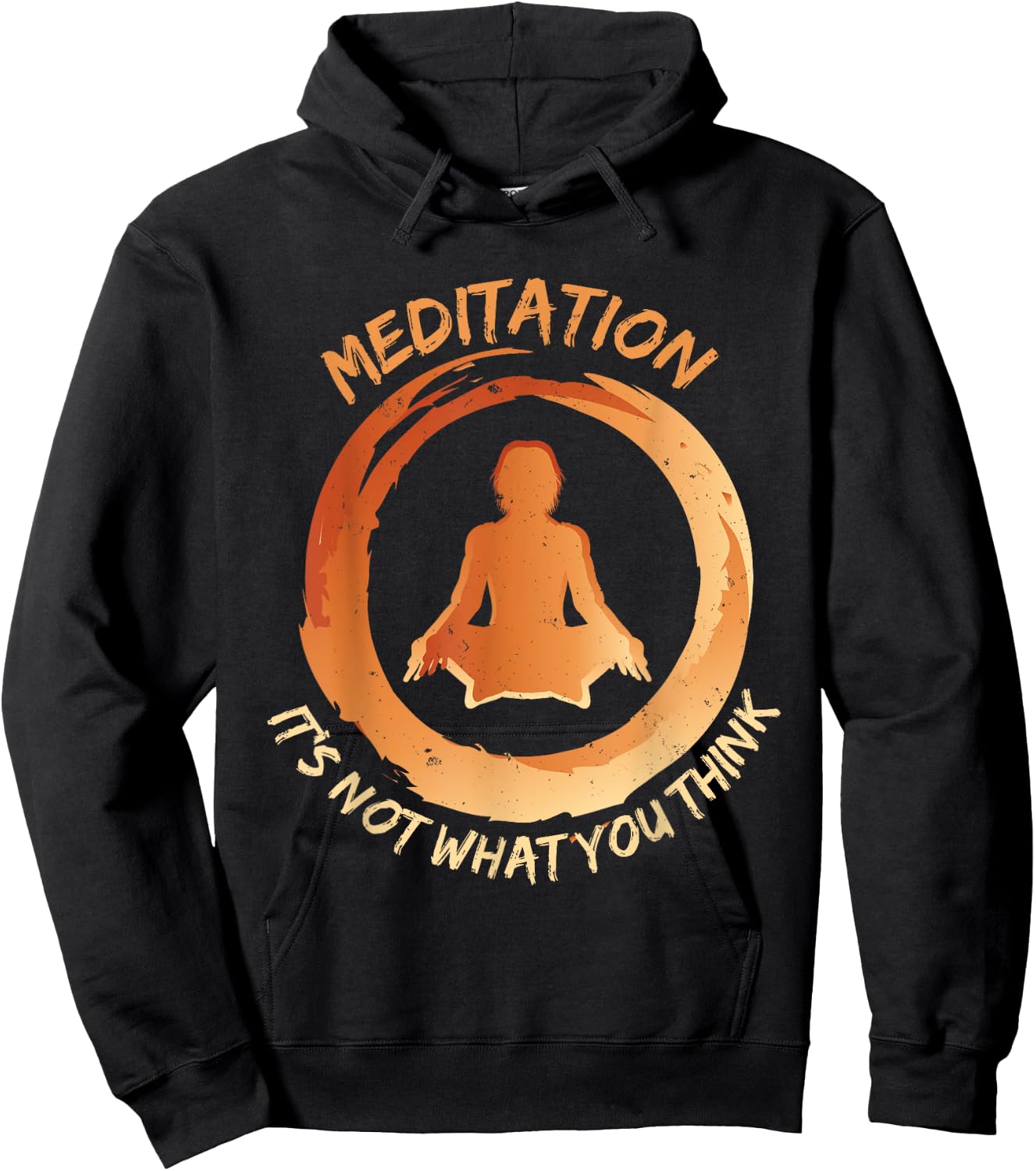 Meditation - Spirituality Zen Buddha Buddhism Om Gift Hoodie - Hoodie | Black