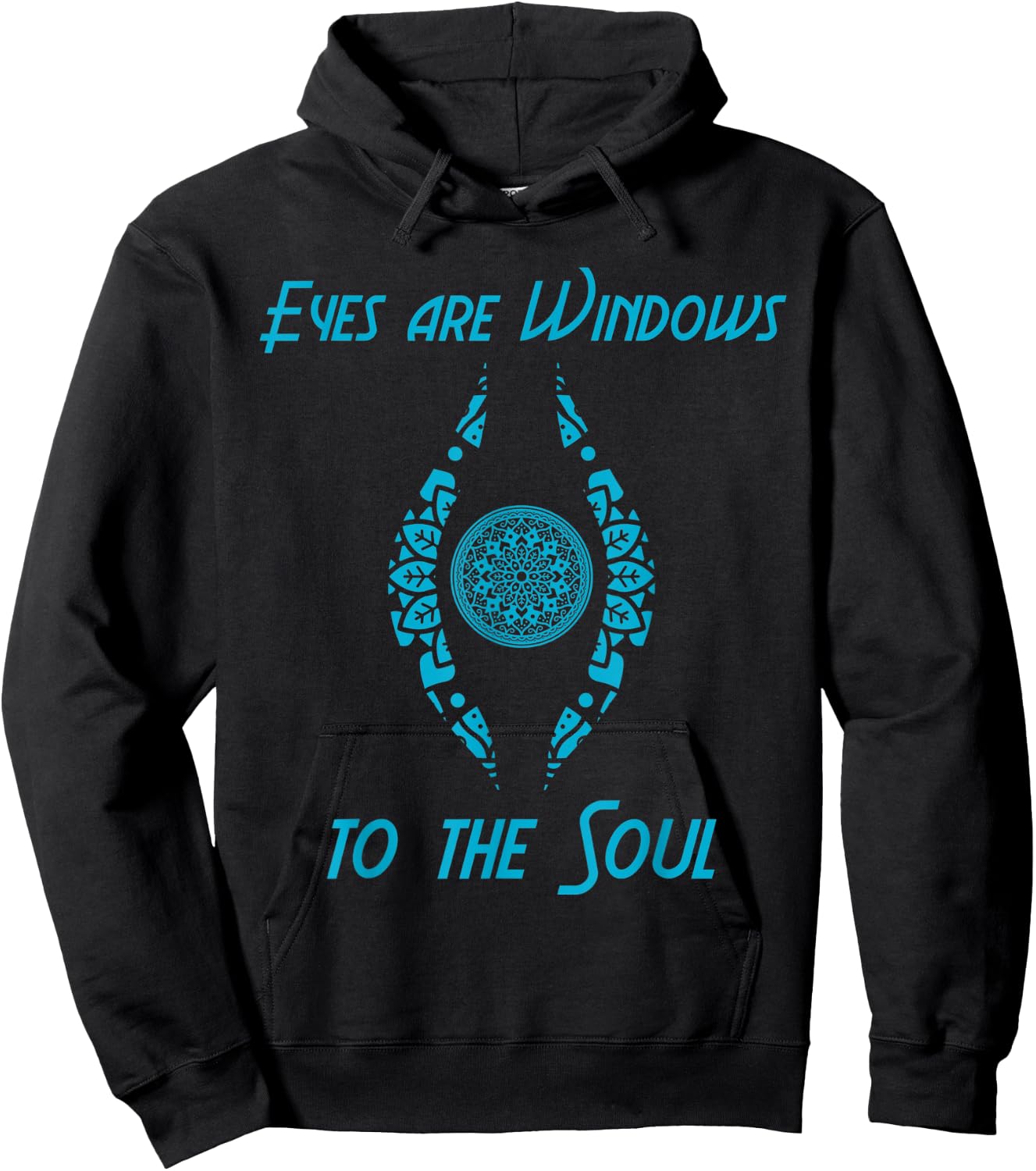 Eyes Are Windows Soul Buddha Zen Meditation Spiritual Gift Hoodie - Hoodie | Black