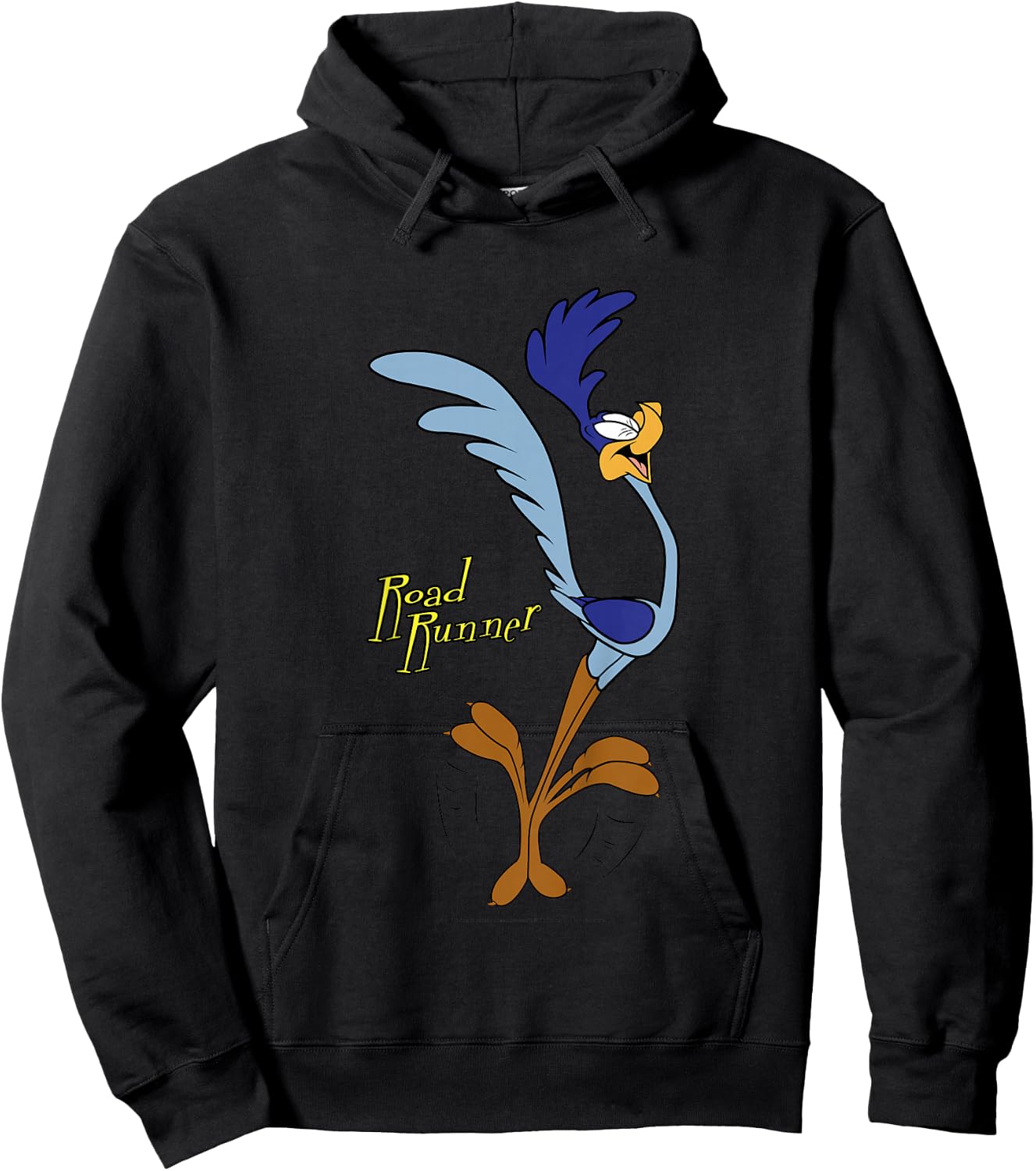 Kids Looney Tunes Road Runner Happy Portrait Hoodie - Hoodie | Black