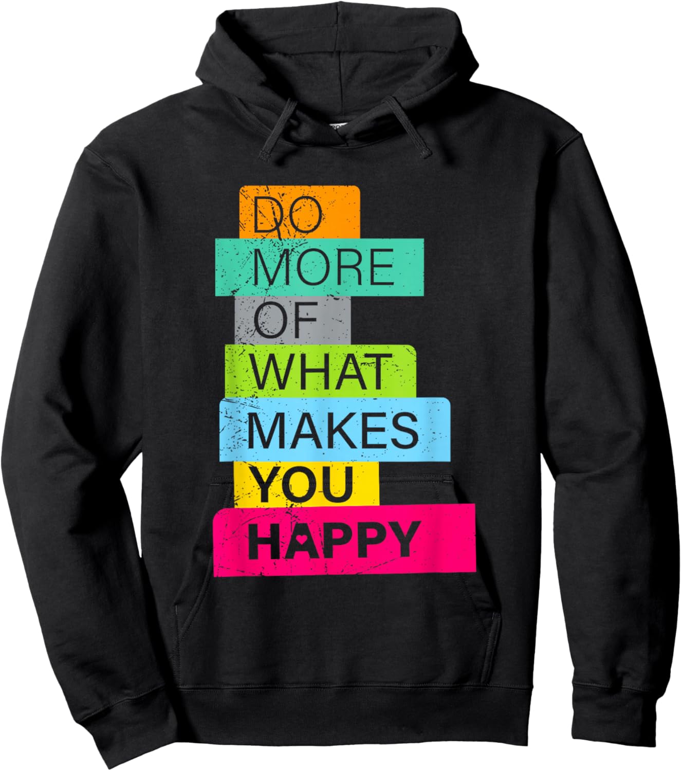 Make more what makes you happy Hoodie - Hoodie | Black