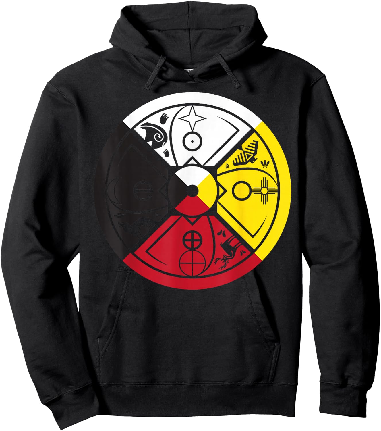 Medicine Wheel Hoodie - Hoodie | Black