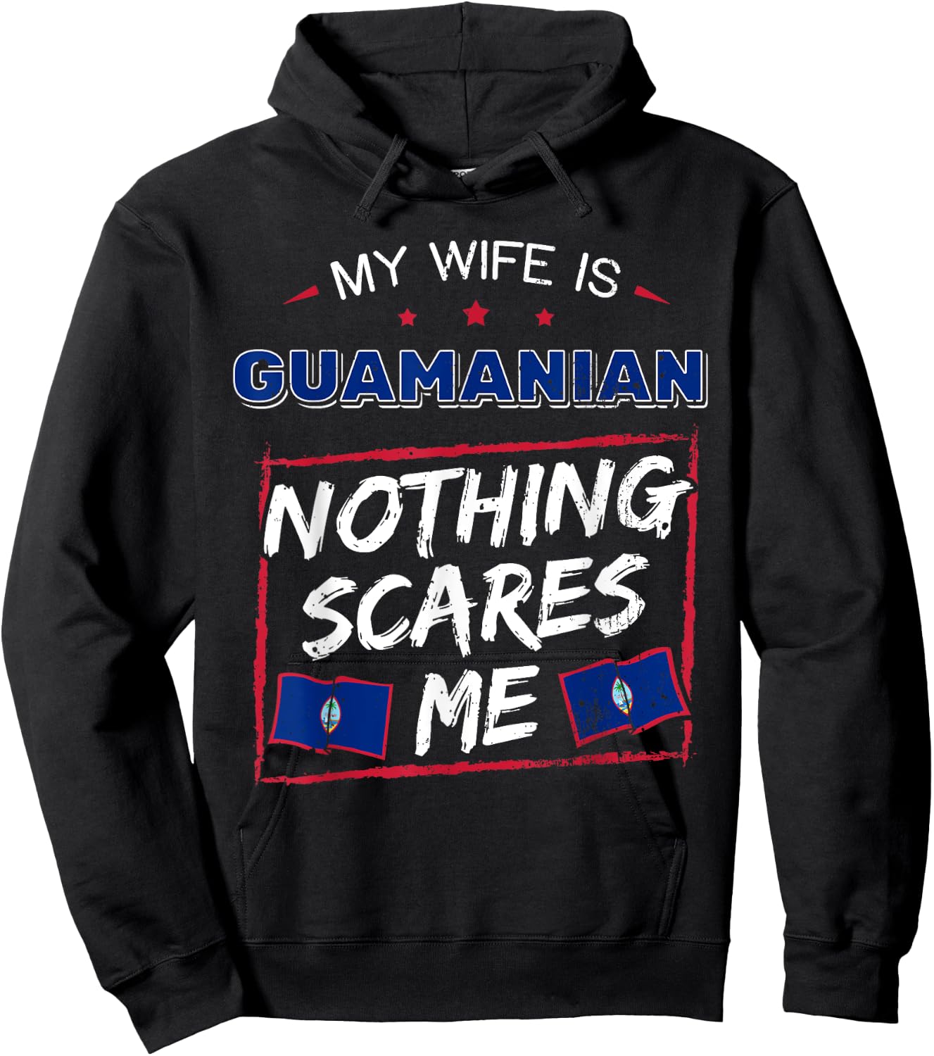 My Wife Is Guamanian Guam Chamorro Hoodie - Hoodie | Black