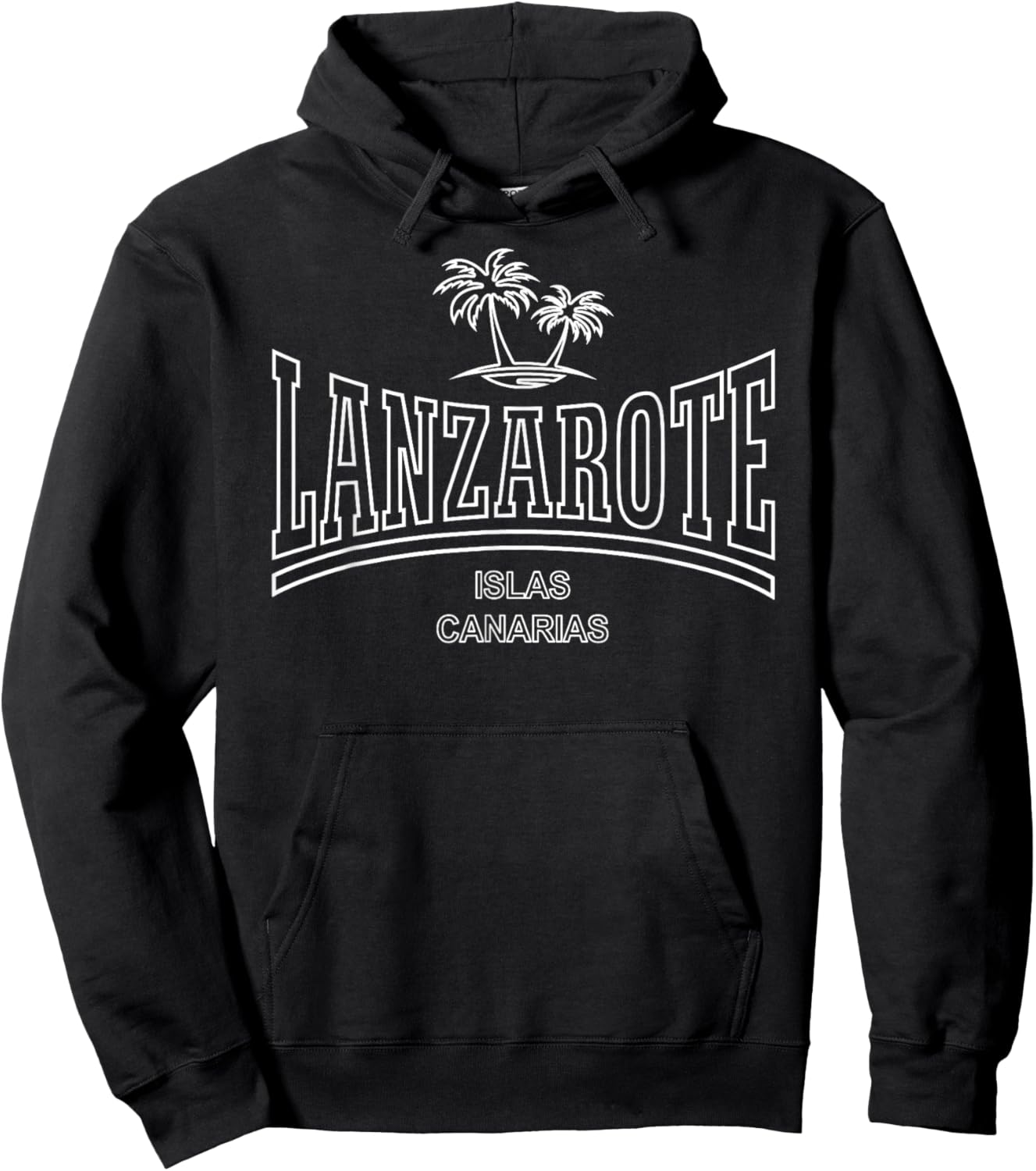 Lanzarote - Îles Canaries Hoodie - Hoodie | Black