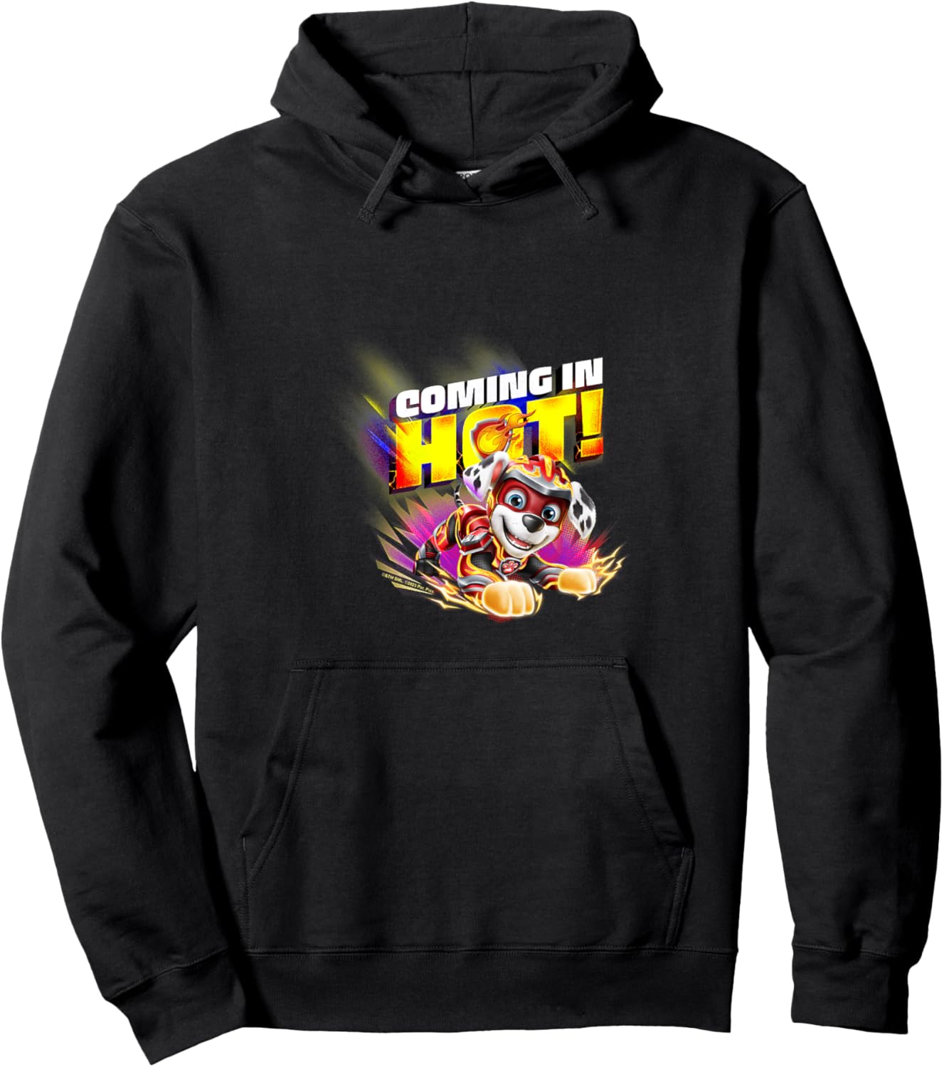 Kids PAW Patrol: The Mighty Movie Marshall Coming In Hot! Hoodie - Hoodie | Black