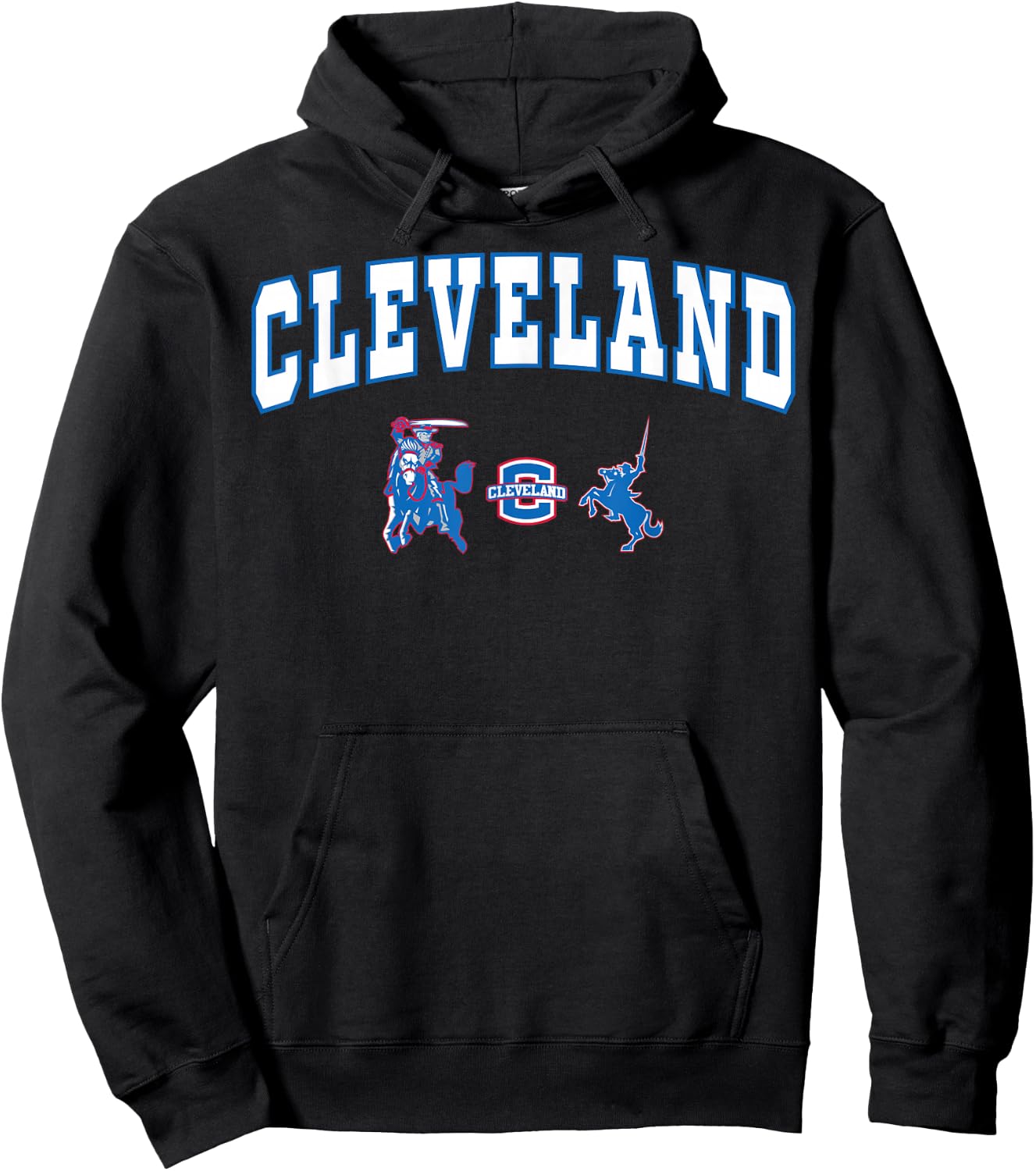 Cleveland High School Blue Raiders C2 Hoodie - Hoodie | Black