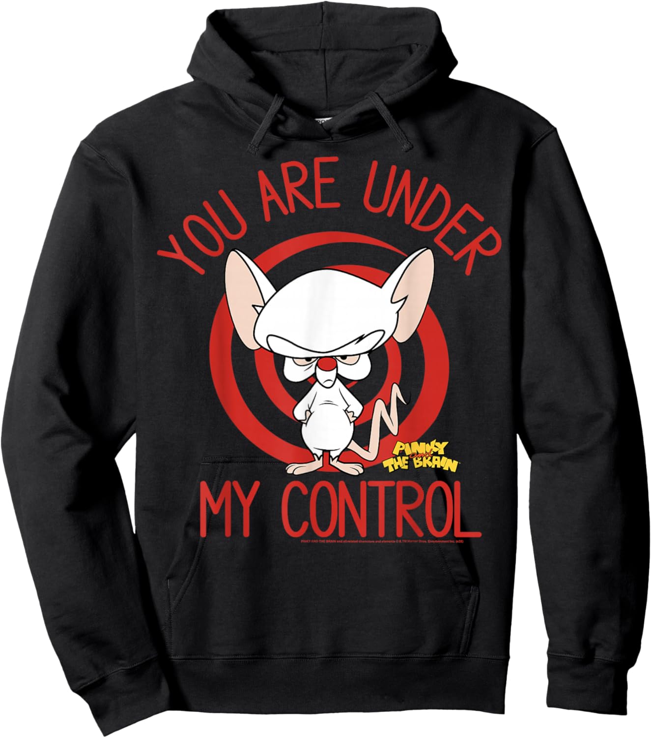 Pinky and The Brain You are Under My Control Hoodie - Hoodie | Black