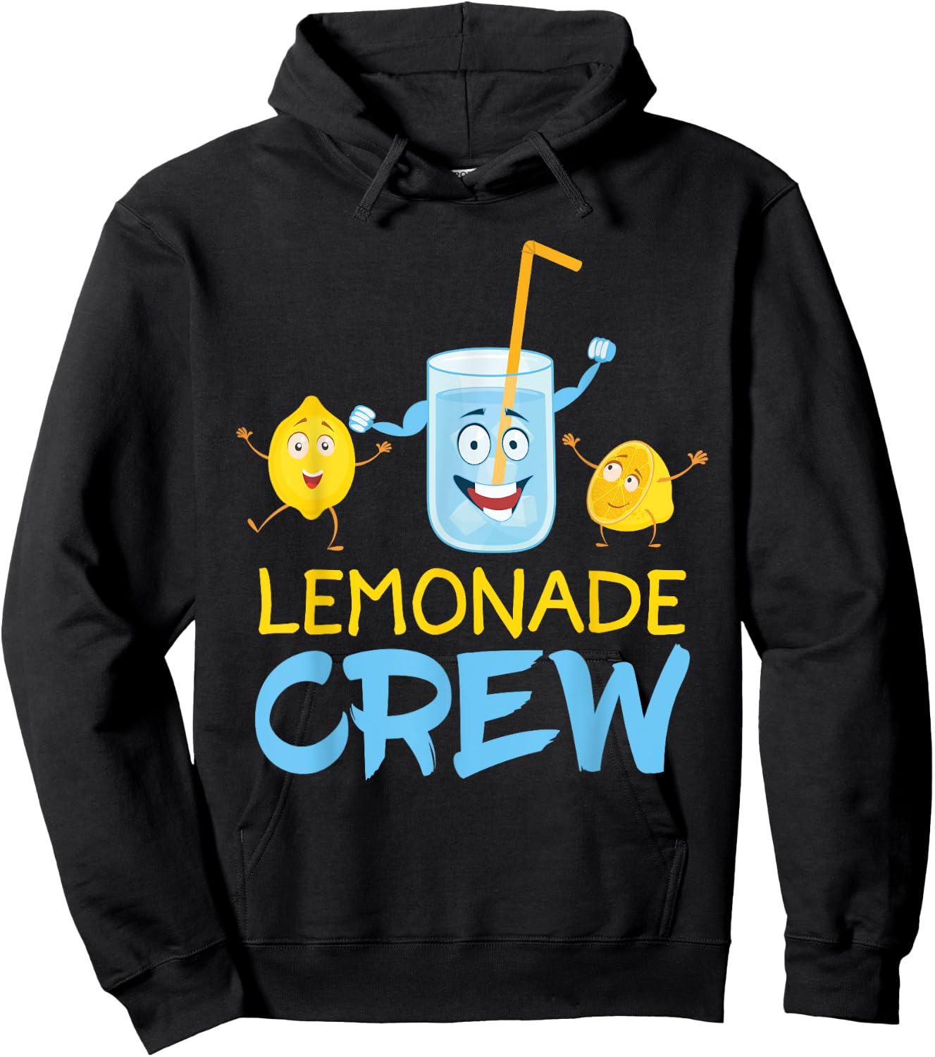 Lemonade Crew Lemon Boss Juice Stand Gift Hoodie - Hoodie | Black