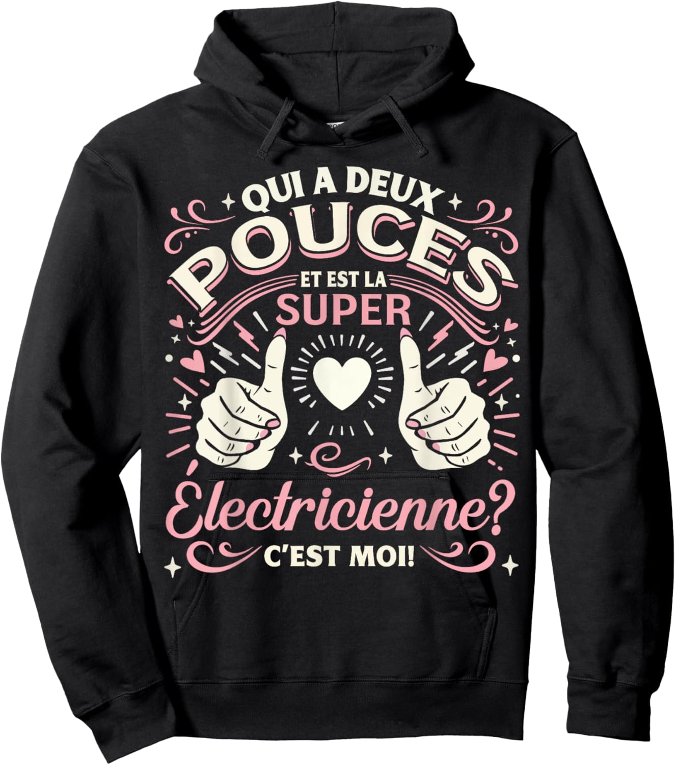 A Super Electrician Gift 's Electrician , Black, S Hoodie - Hoodie | Black