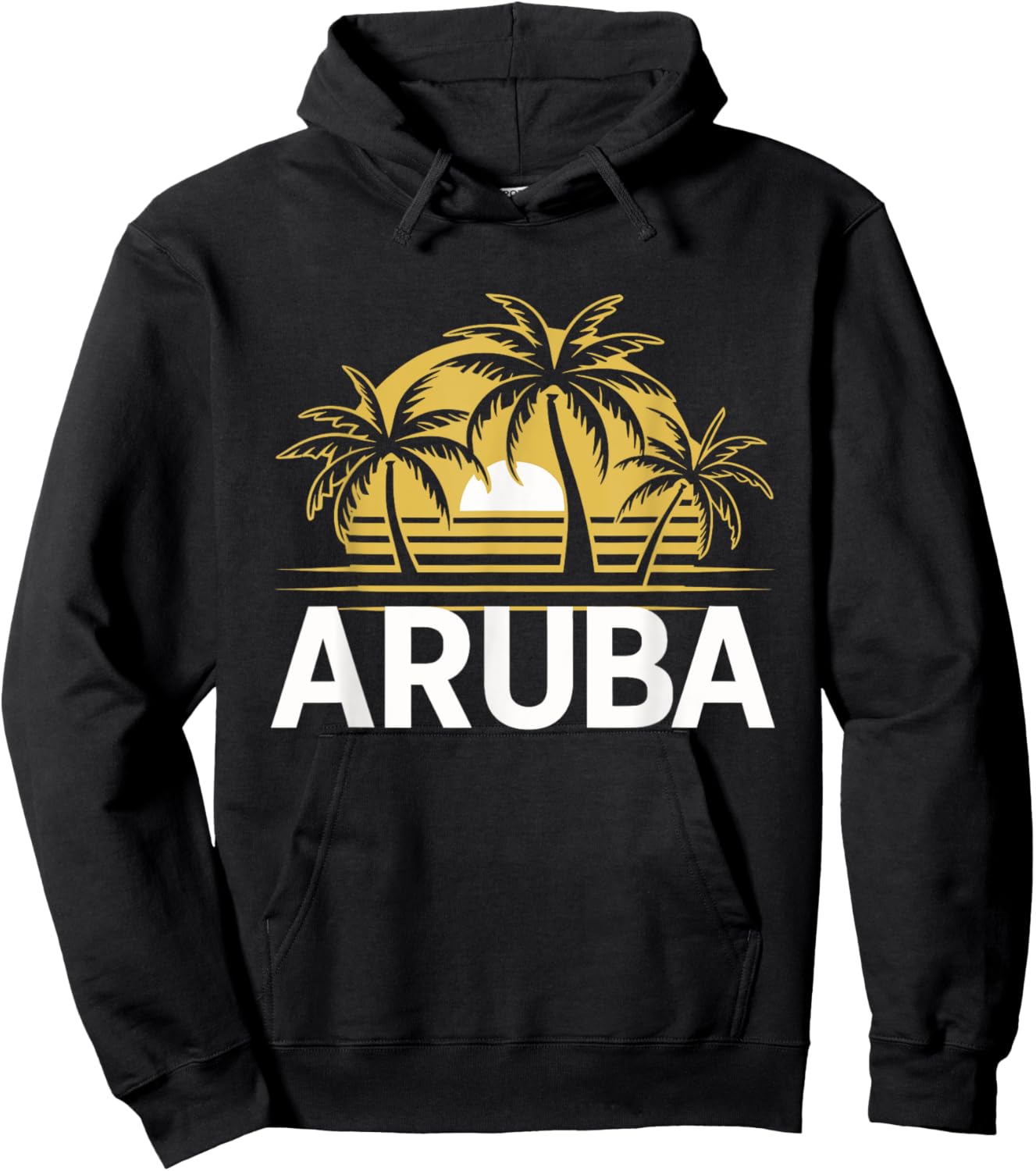 Aruba Caribbean Island Hoodie - Hoodie | Black