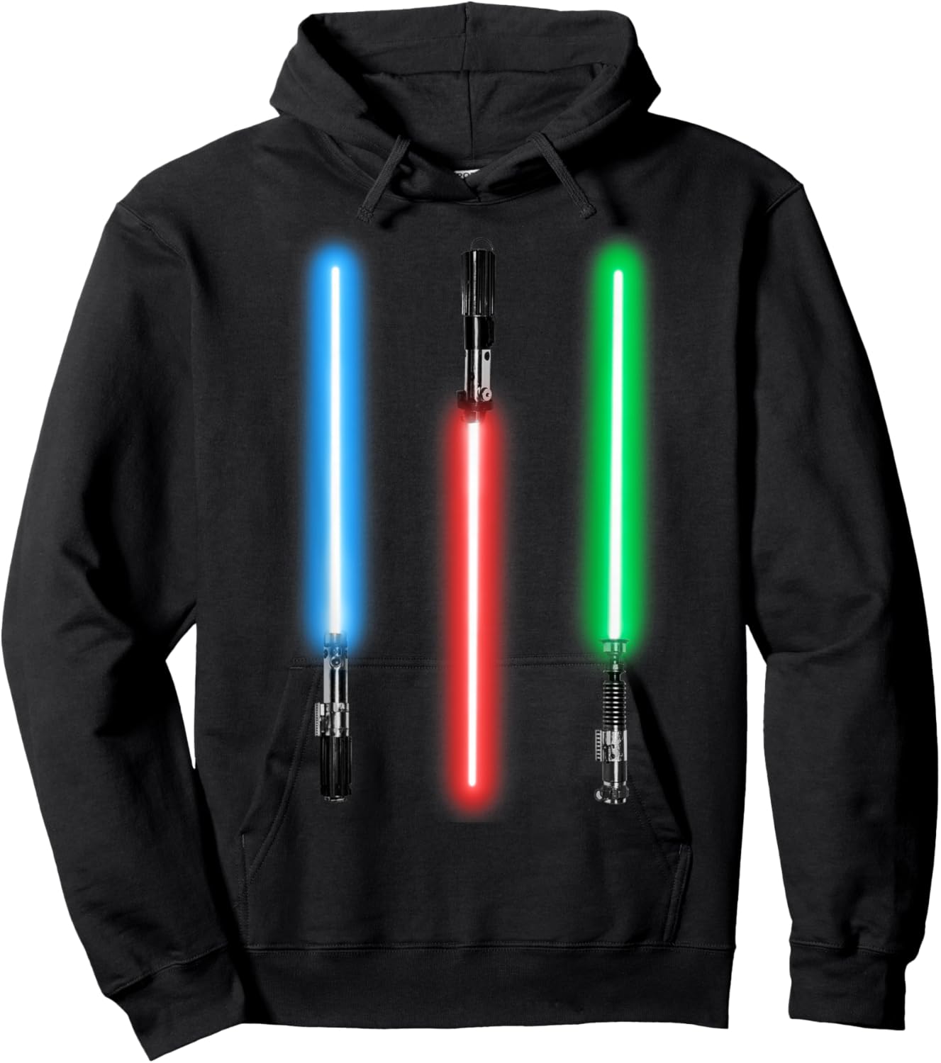 Star Wars Lightsaber Graphic Hoodie - Hoodie | Black