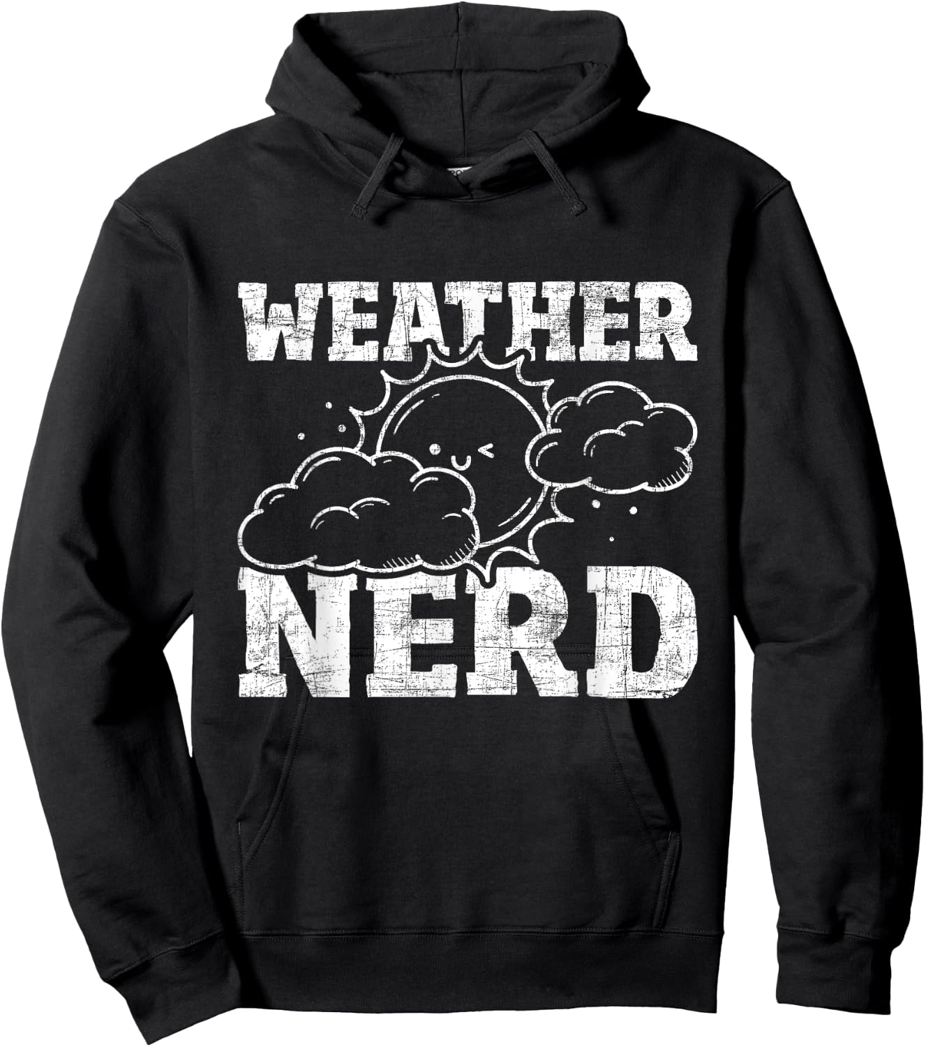 Weather Nerd - Meteorologist Meteorology Weather Forecaster Hoodie - Hoodie | Black