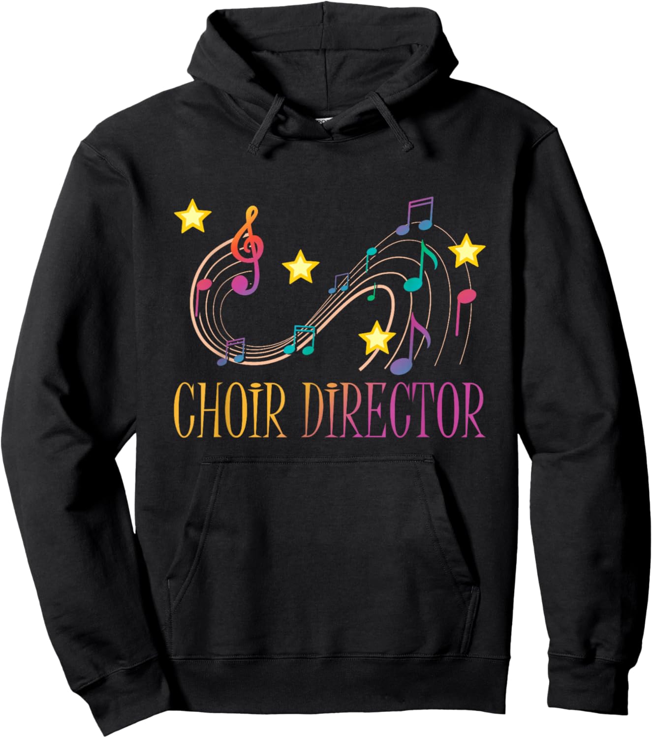 Choir Director Music Choral Teacher Gift Hoodie - Hoodie | Black