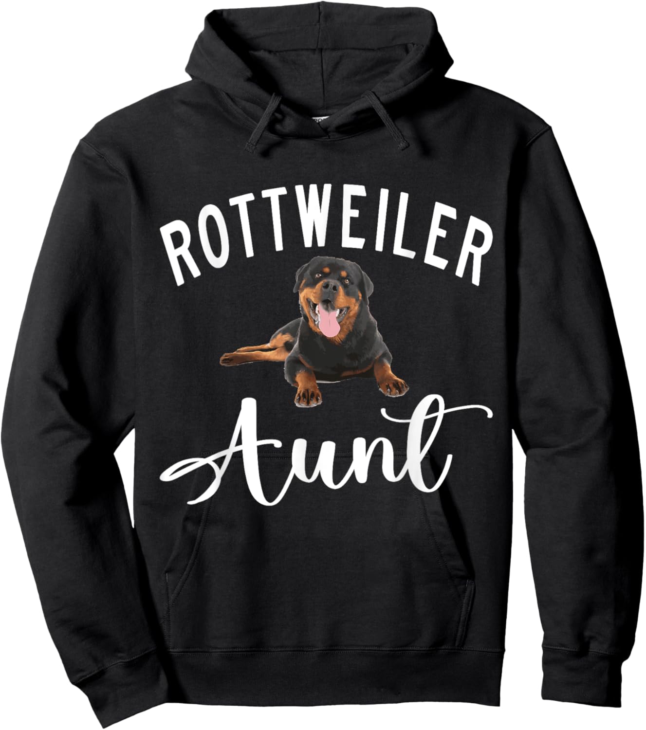 Rottweiler Aunt Hoodie - Hoodie | Black