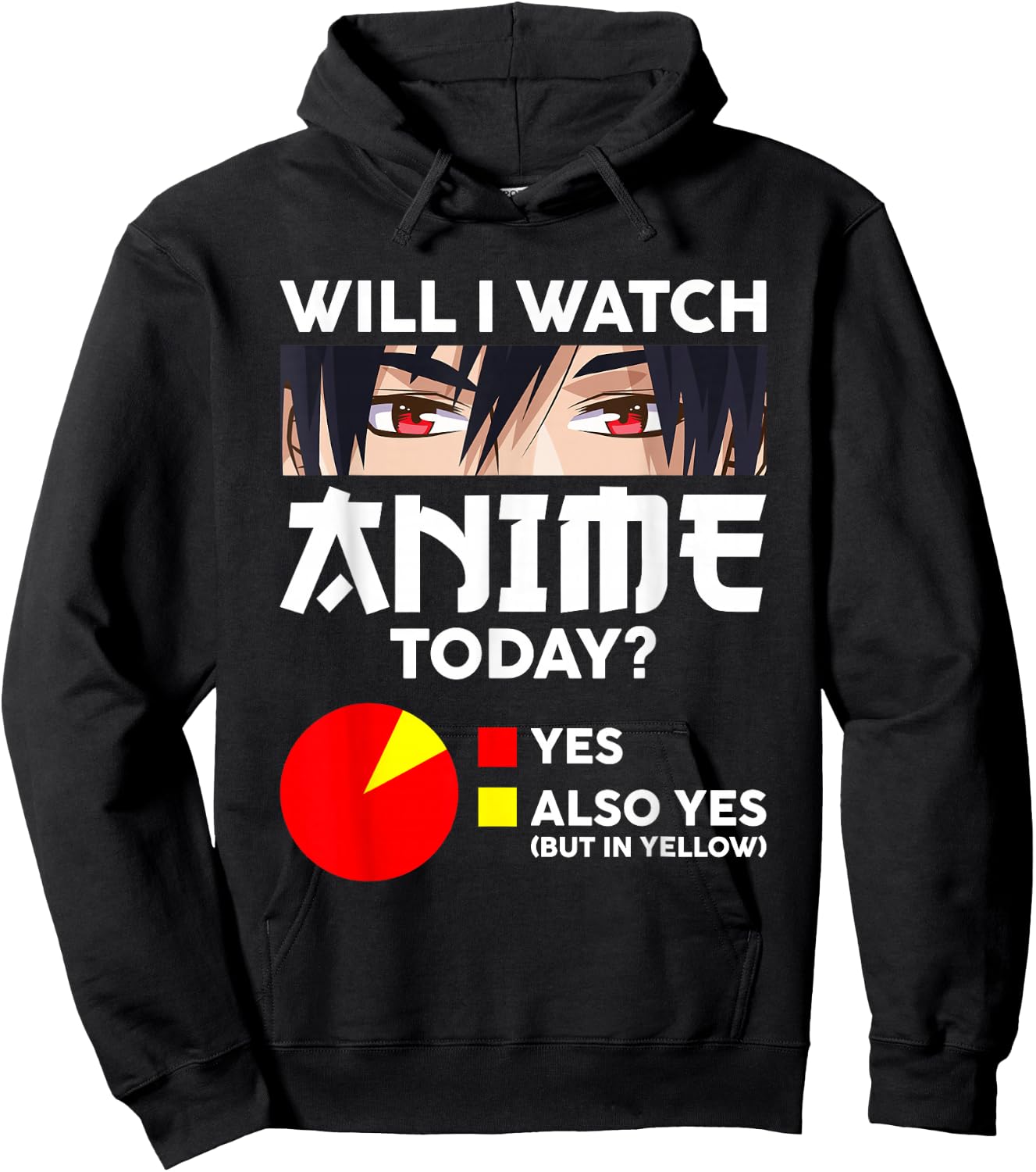 Will I Watch Anime Today Japan Kawaii Manga Otaku Anime Hoodie - Hoodie | Black