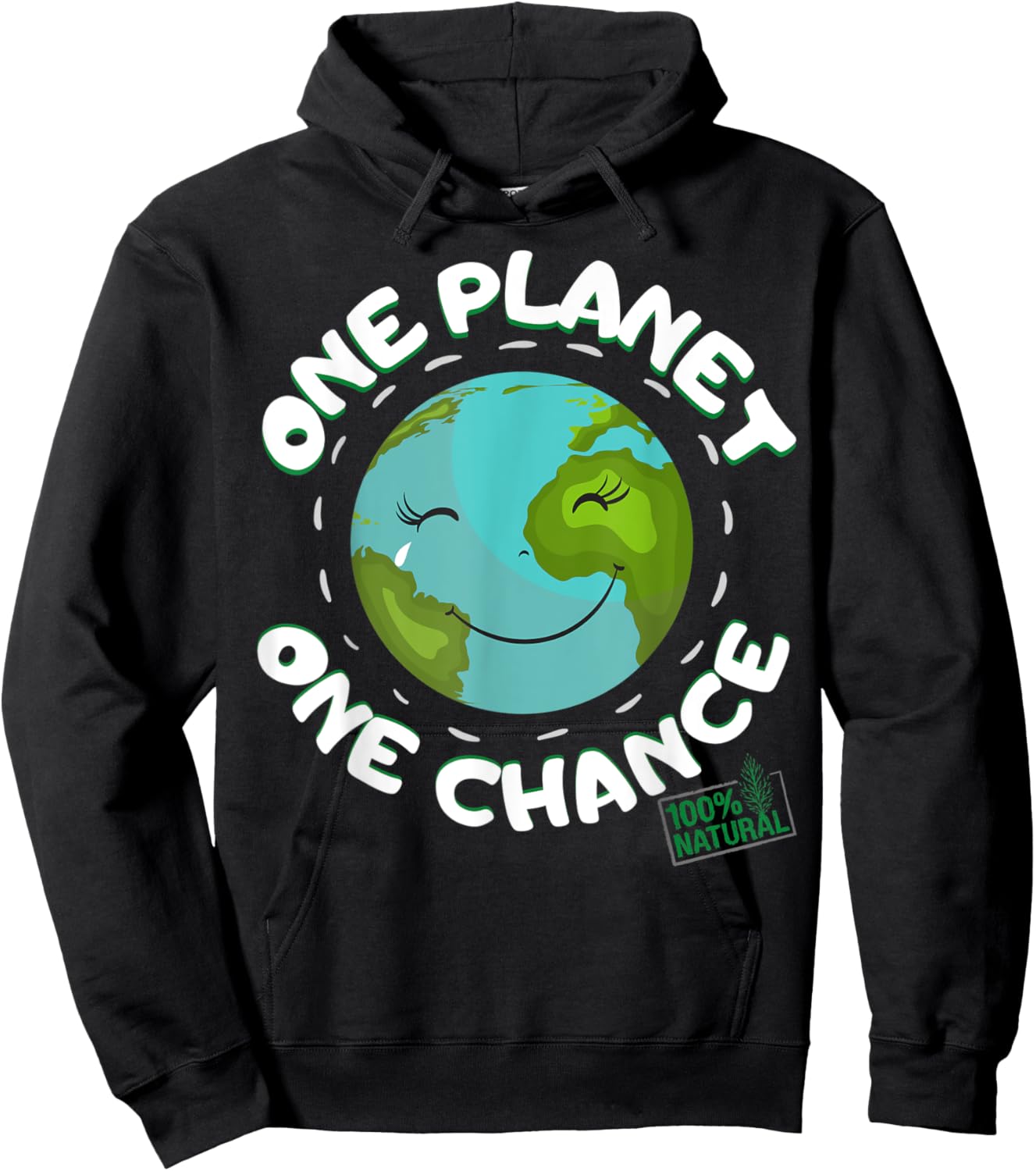 A Planet One Chance - Sustainability Climate Activist Demo Hoodie - Hoodie | Black