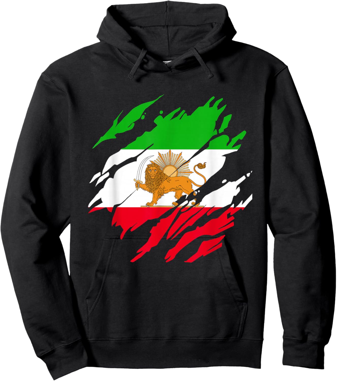 Iranian Persian Lion Iran Hoodie - Hoodie | Black