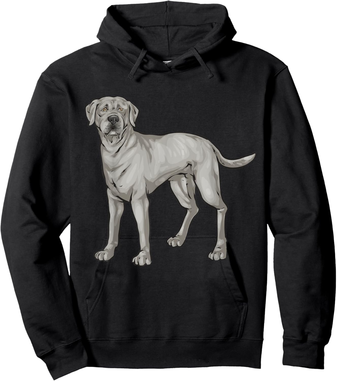 Silver Lab Silver Labrador Retriever Hoodie - Hoodie | Black
