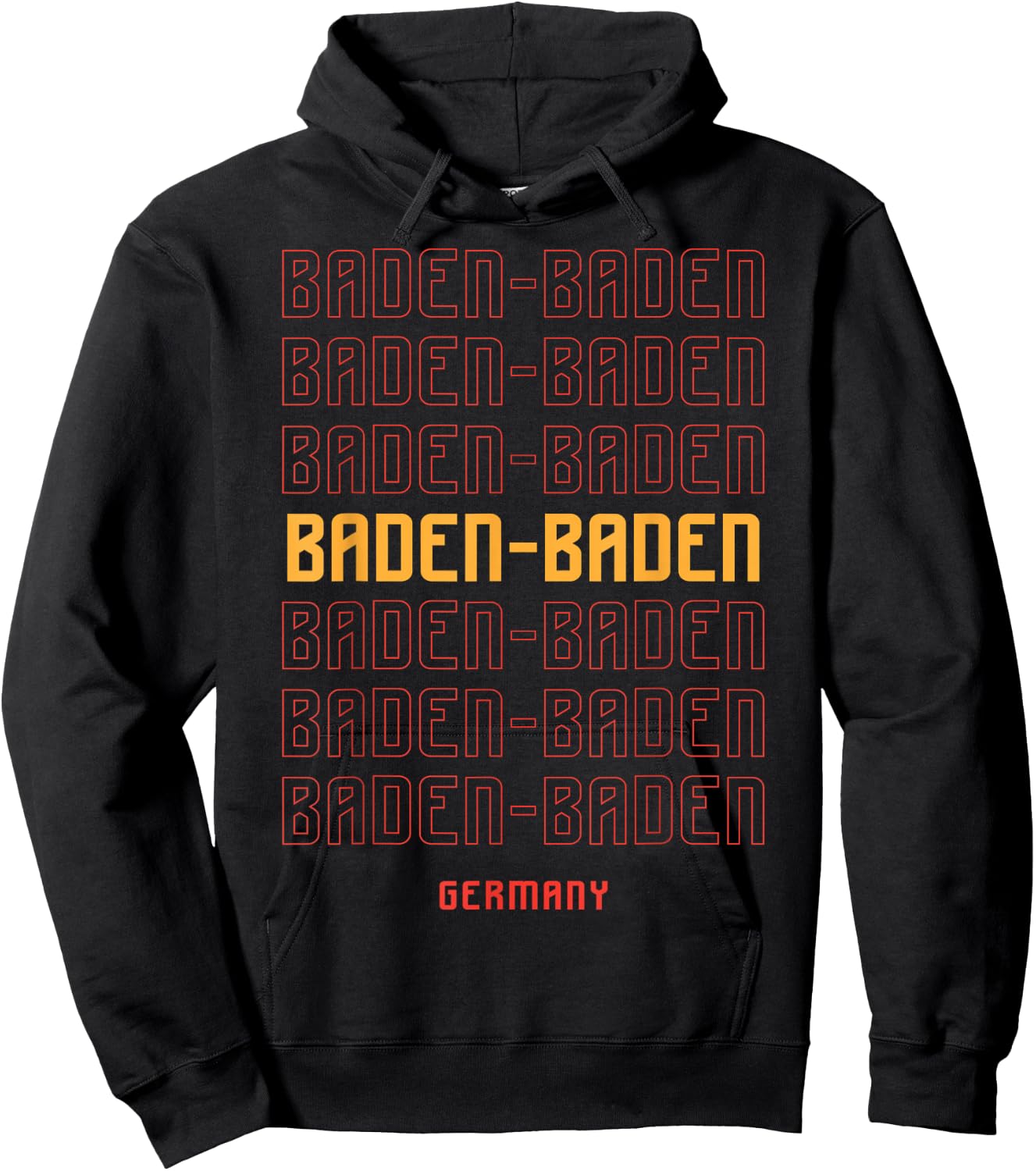 Baden Baden Germany Hoodie - Hoodie | Black