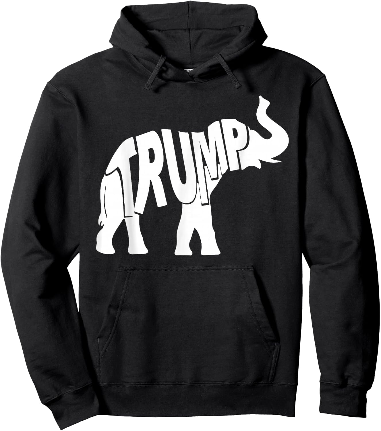 Donald Trump 2020 Republican Elephant Hoodie - Hoodie | Black
