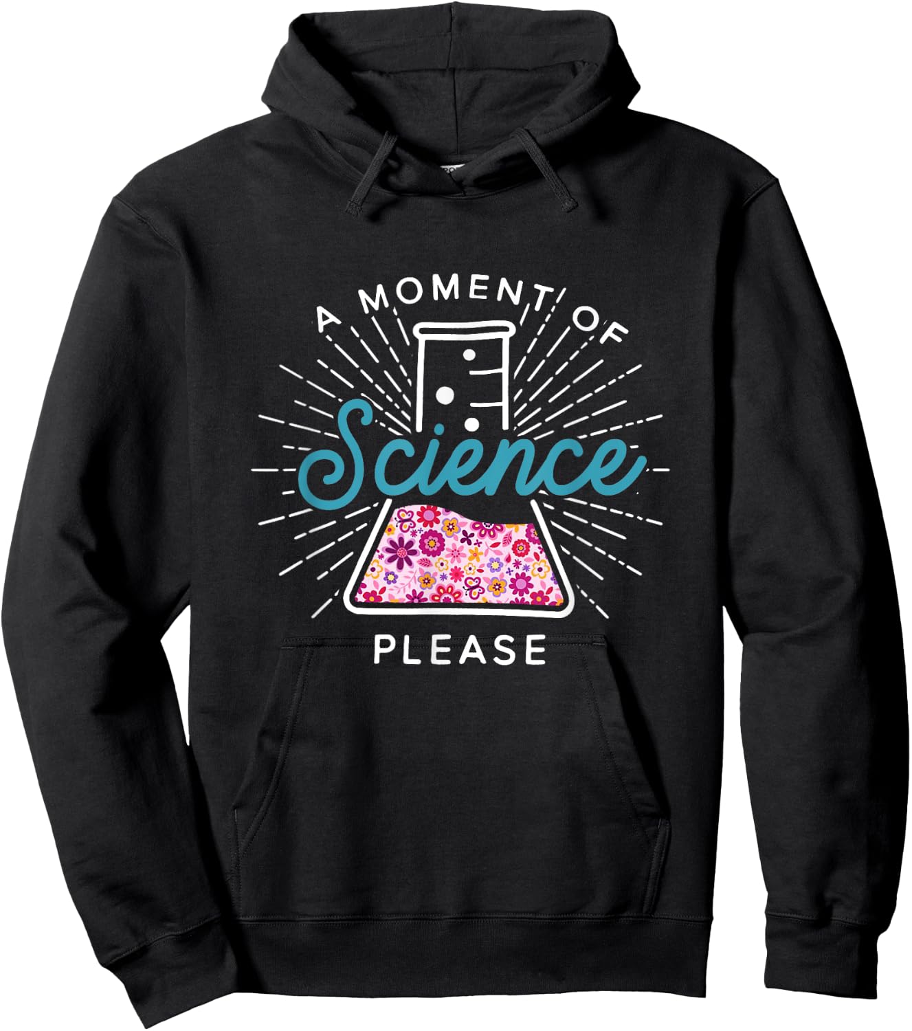 A Moment Of Science Please Scientist Science Teacher Gift Hoodie - Hoodie | Black
