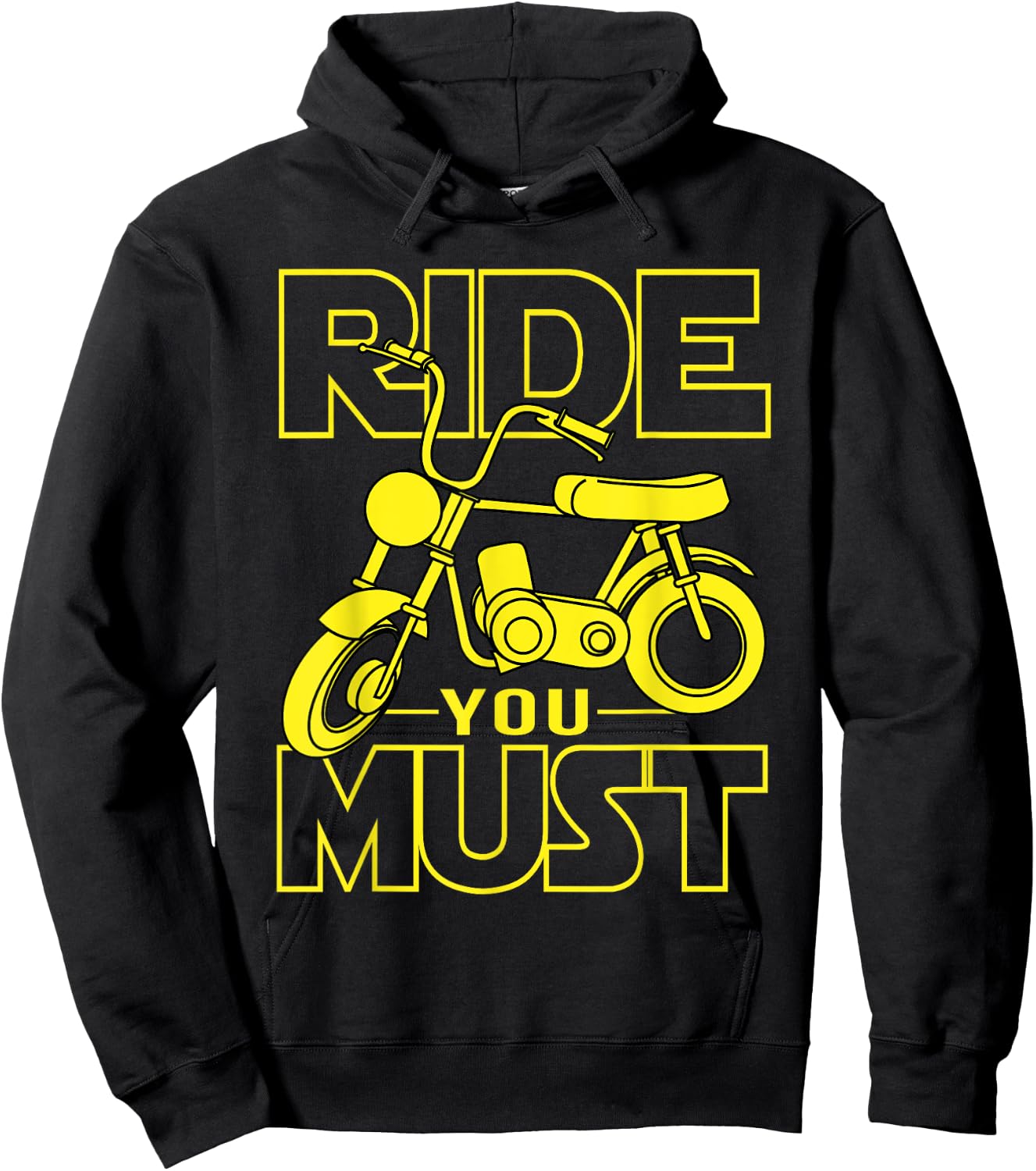 Minibike Mini Motorbike Funny Pocket Bike Hoodie - Hoodie | Black