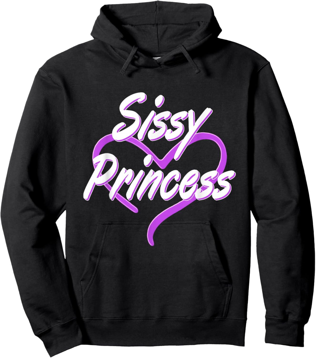 Sissy Princess Fetisch Shirt | Pink Sissys Kinky Girl Geschenk Hoodie - Hoodie | Black