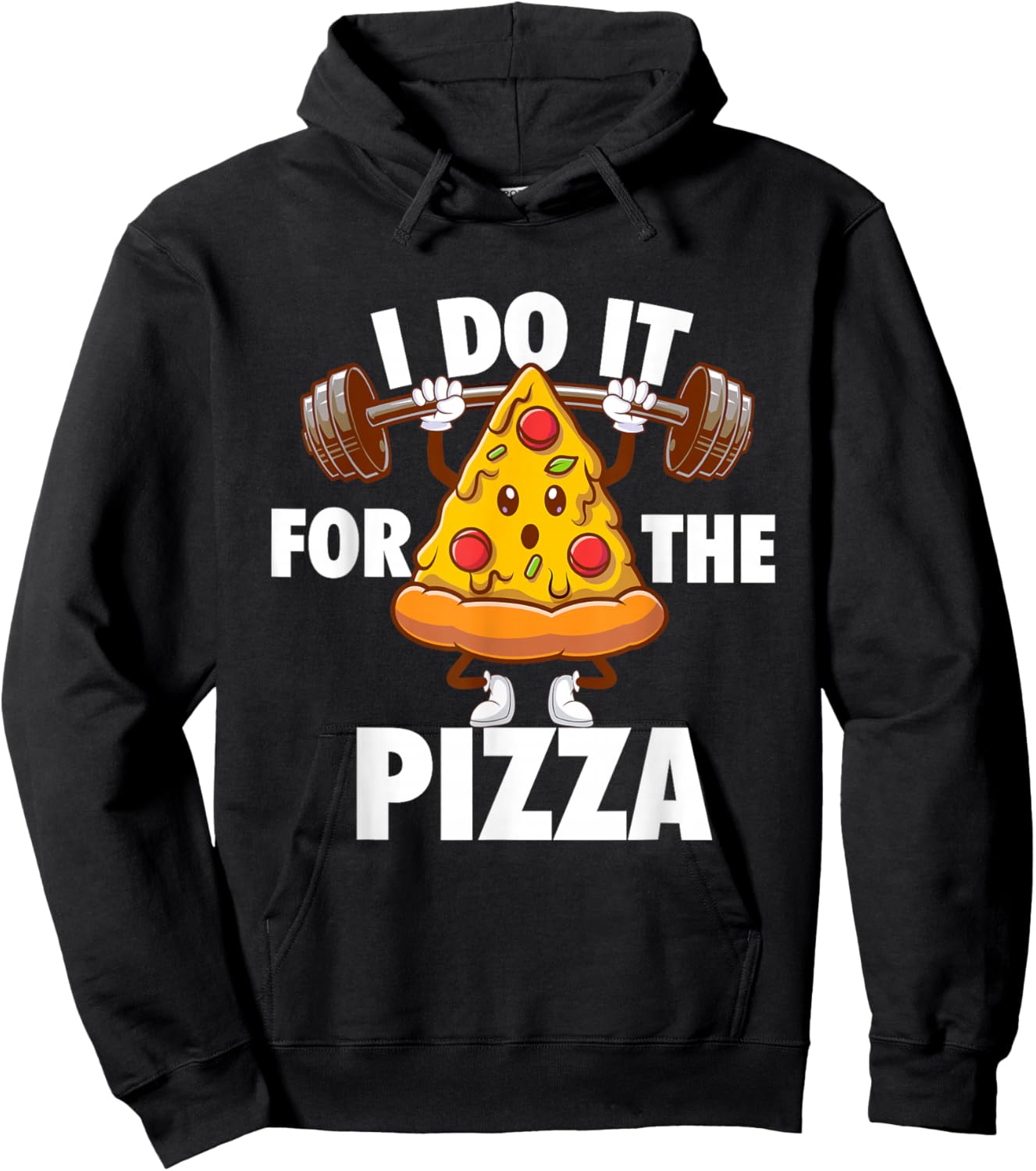 I Do It For The Pizza - Food Lover Pizza Baker Hoodie - Hoodie | Black