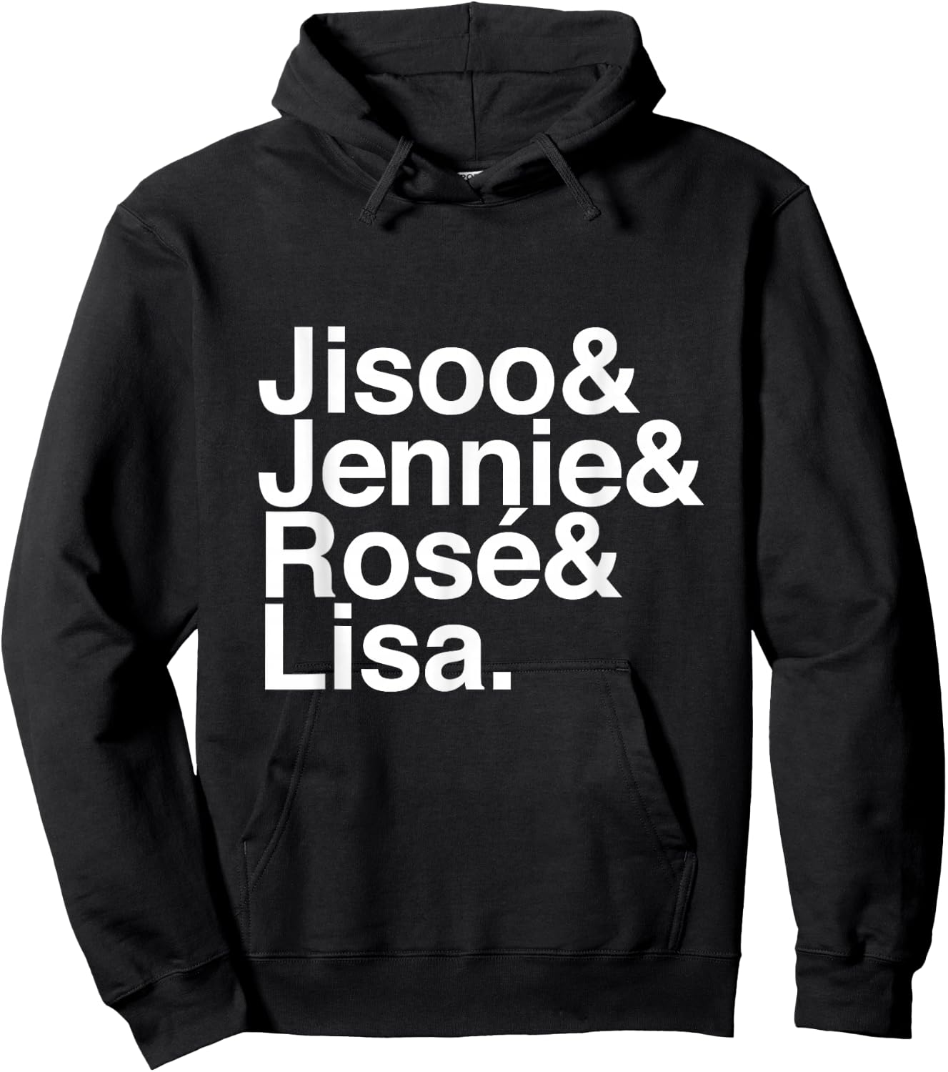 Jisoo, Jennie, Rosé, and Lisa Hoodie - Hoodie | Black