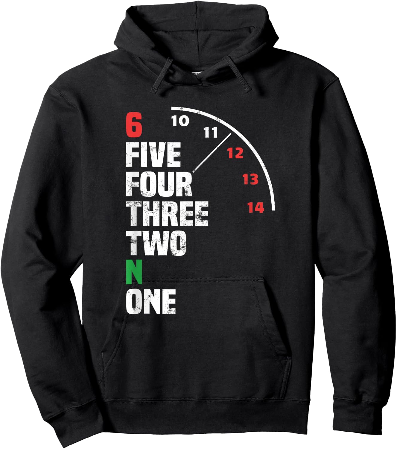 Motorcycle Gear Shift Pattern Motorcyclist Hoodie - Hoodie | Black