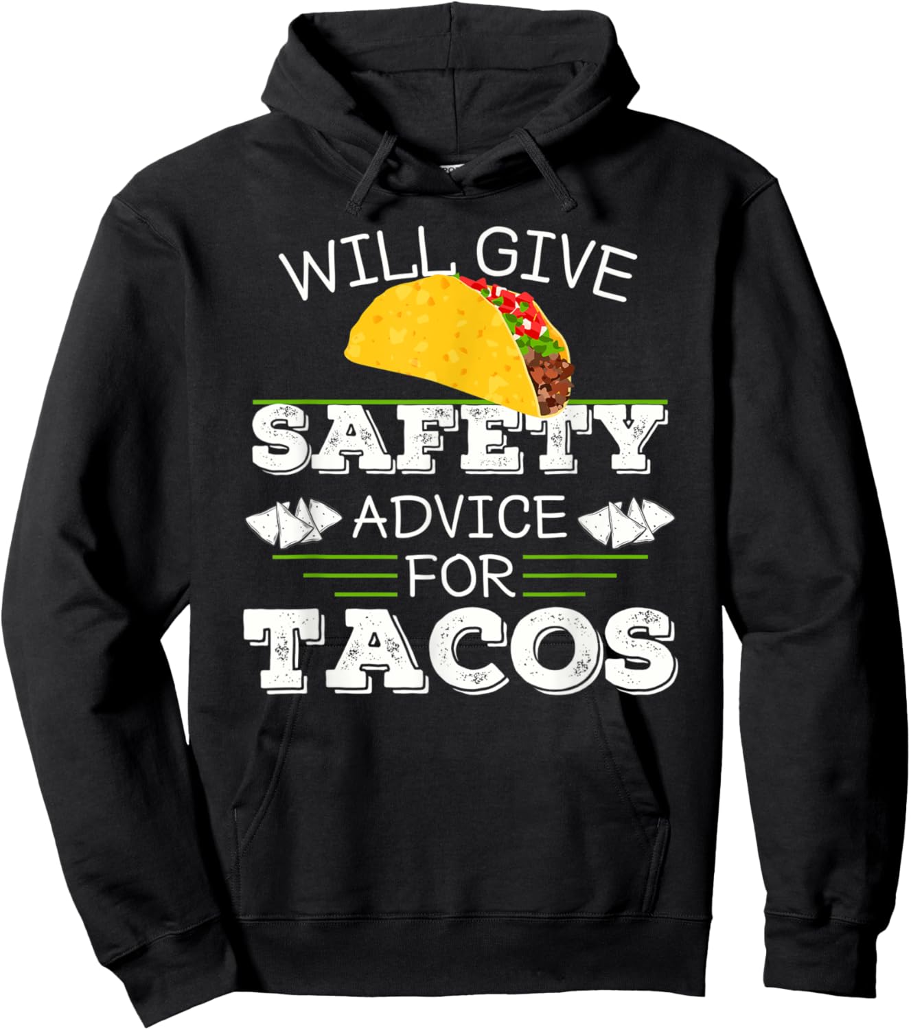 Will Give Safety Advice For Tacos Driving Student Mom Dad Hoodie - Hoodie | Black