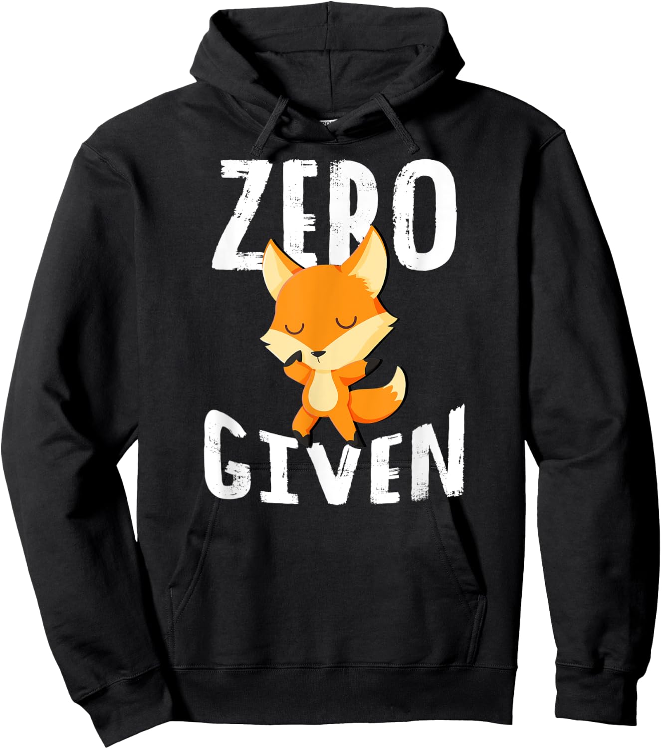 Zero Fox Given Shirt Women Men Cute Gift Hoodie - Hoodie | Black