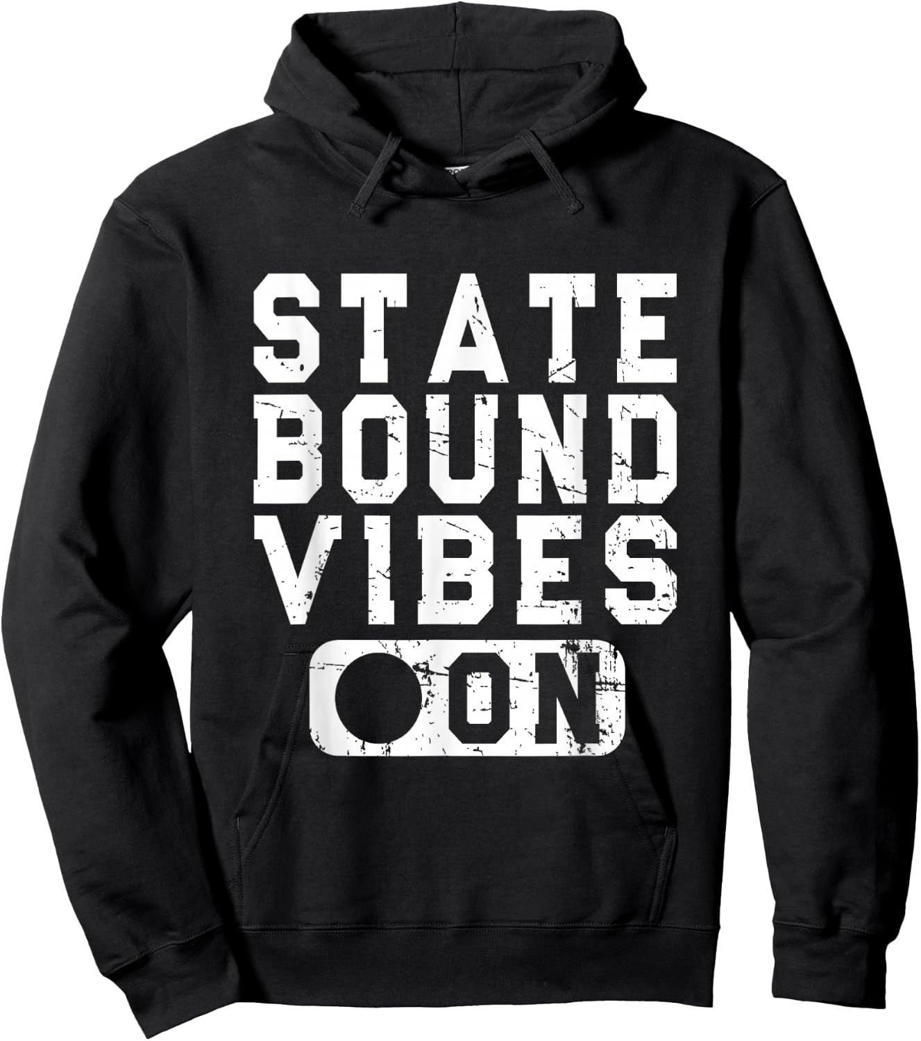 On - Fun School Competition Saying Hoodie - Hoodie | Black