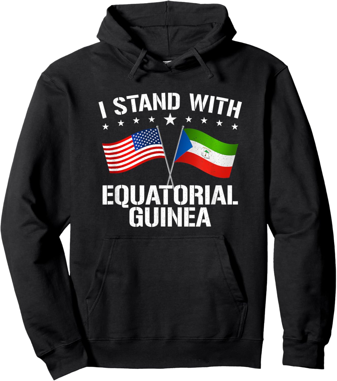 Equatorial Guinea Hoodie - Hoodie | Black