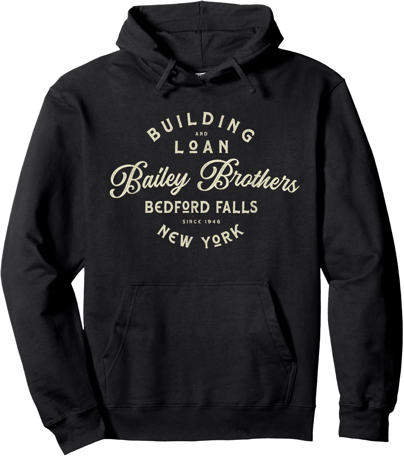 Christmas, Bailey Brothers Building & Loan. Holiday Classic Hoodie - Hoodie | Black
