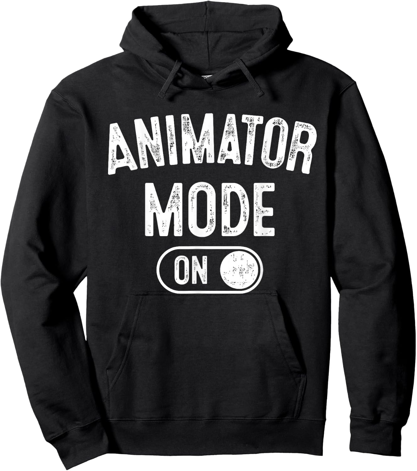 Animator Mode On Funny Motion Artist Gift Motion Designer Hoodie - Hoodie | Black