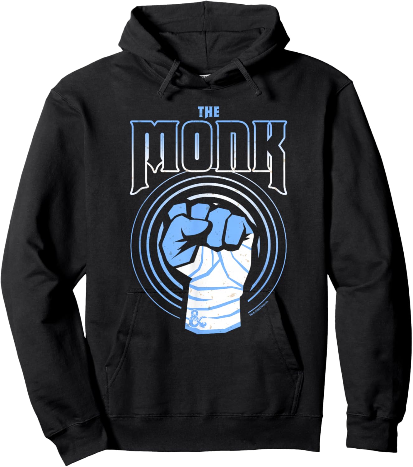 Dungeons & Dragons The Monk Class Combat Logo Hoodie - Hoodie | Black