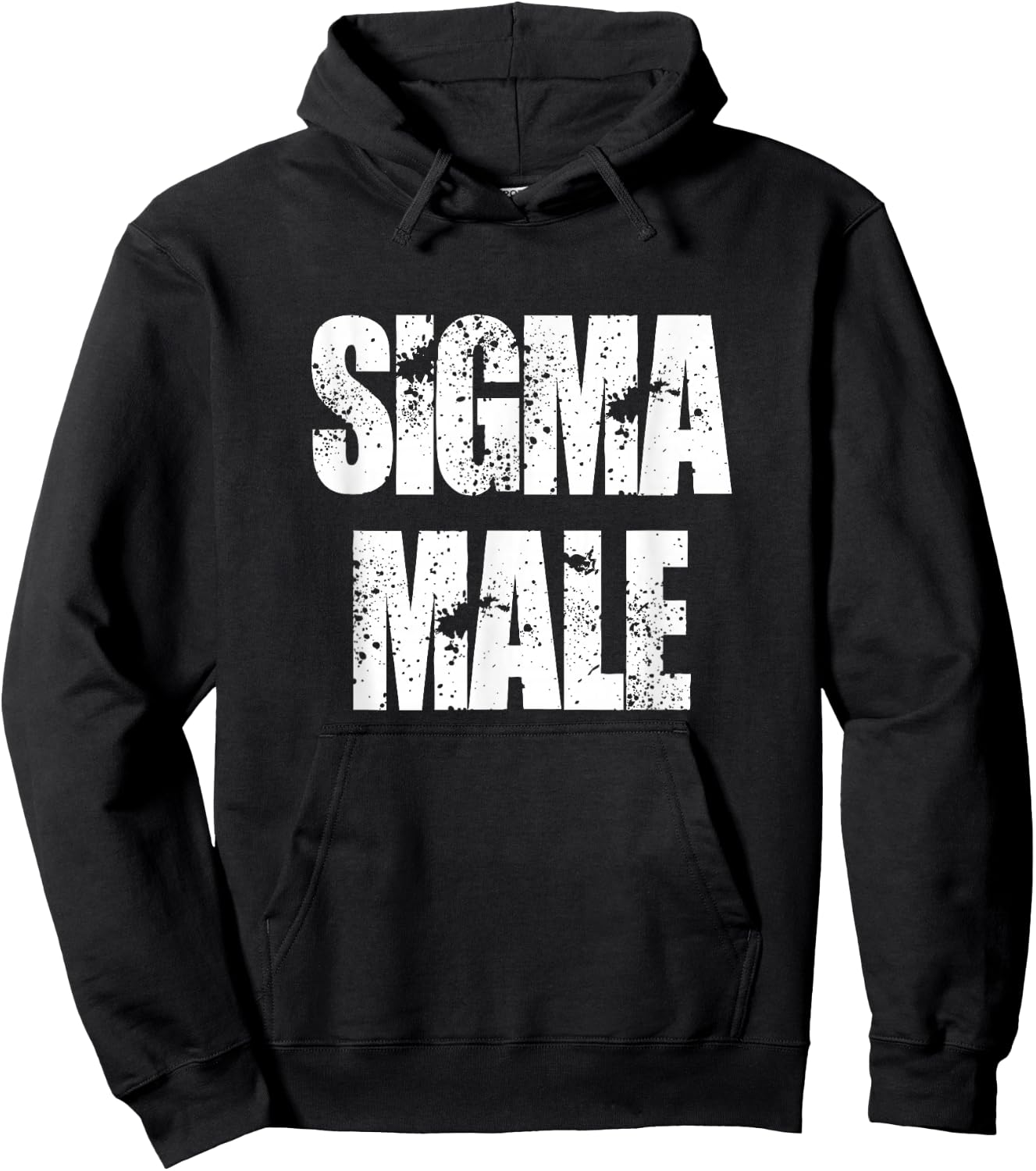 Sigma male loner lone wolf individualist Hoodie - Hoodie | Black