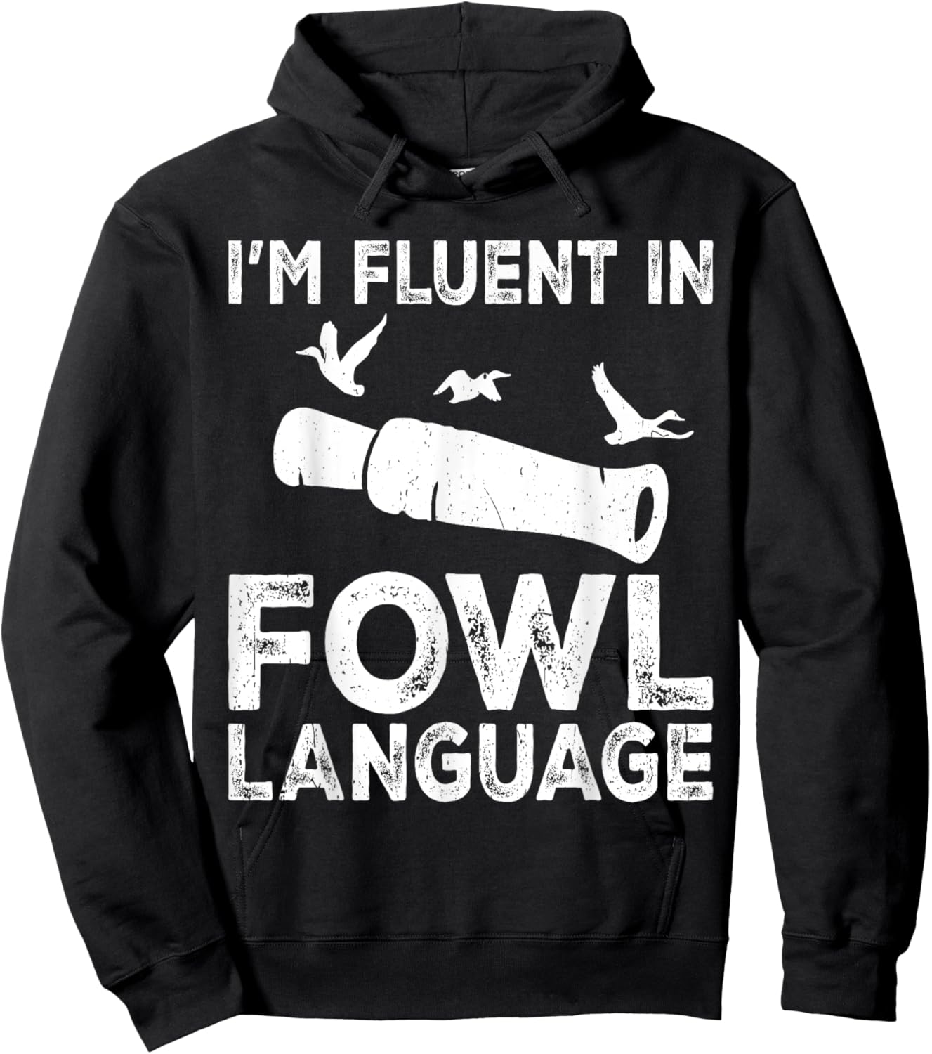 Duck Hunter Funny Duck Hunting Hoodie - Hoodie | Black