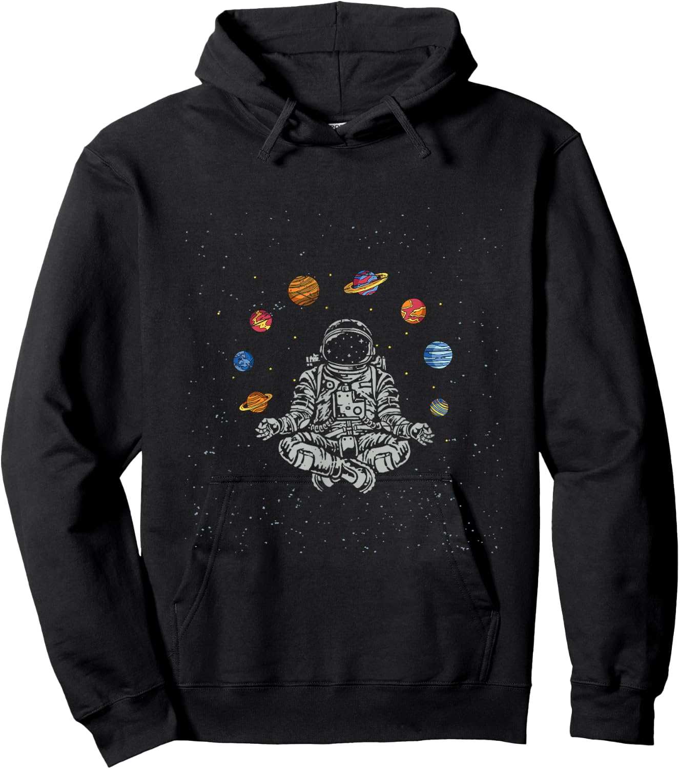 Planets Space Travel Astronomy Astronaut Hoodie - Hoodie | Black