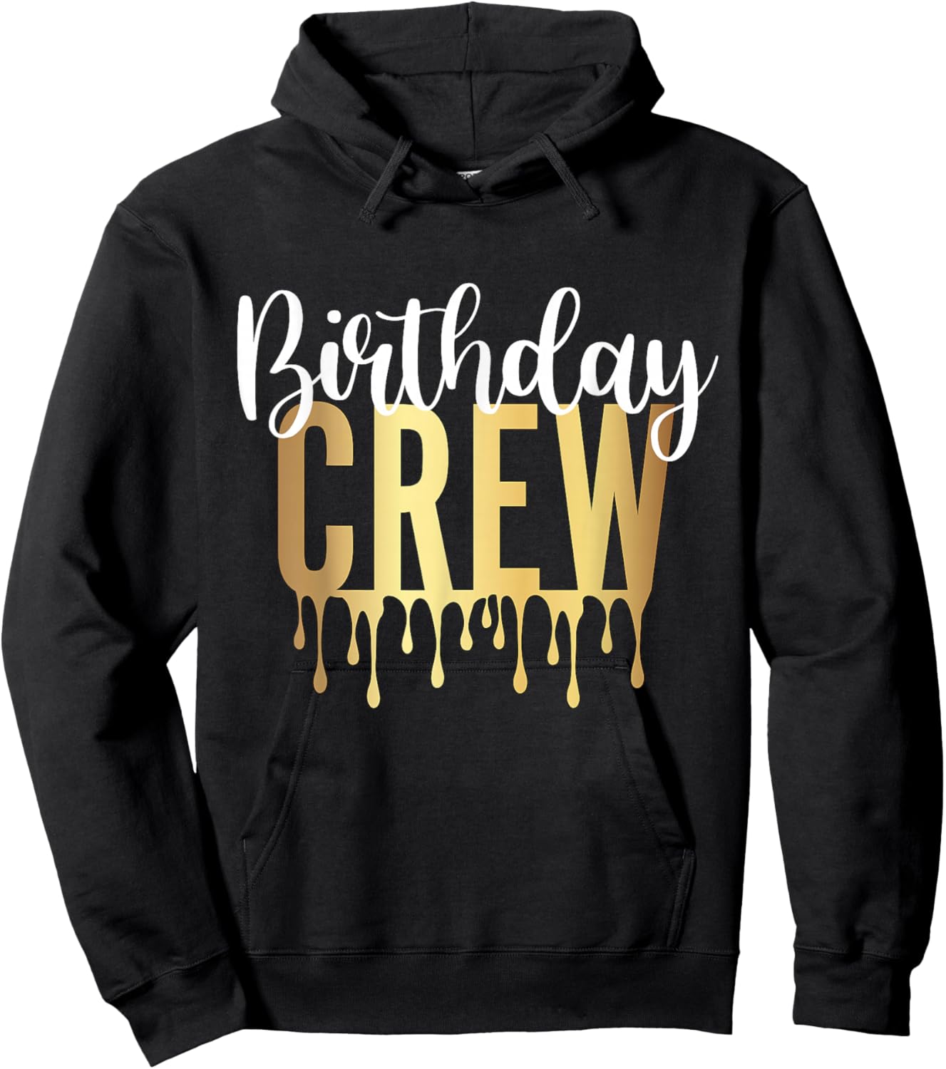 Birthday Crew Hoodie - Hoodie | Black