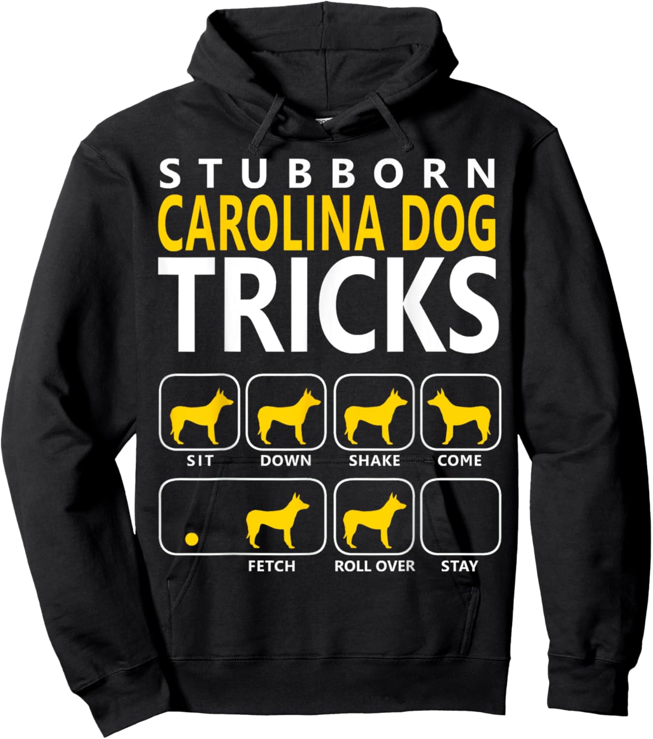 Carolina Dog | Carolina Dog | Women Hoodie - Hoodie | Black