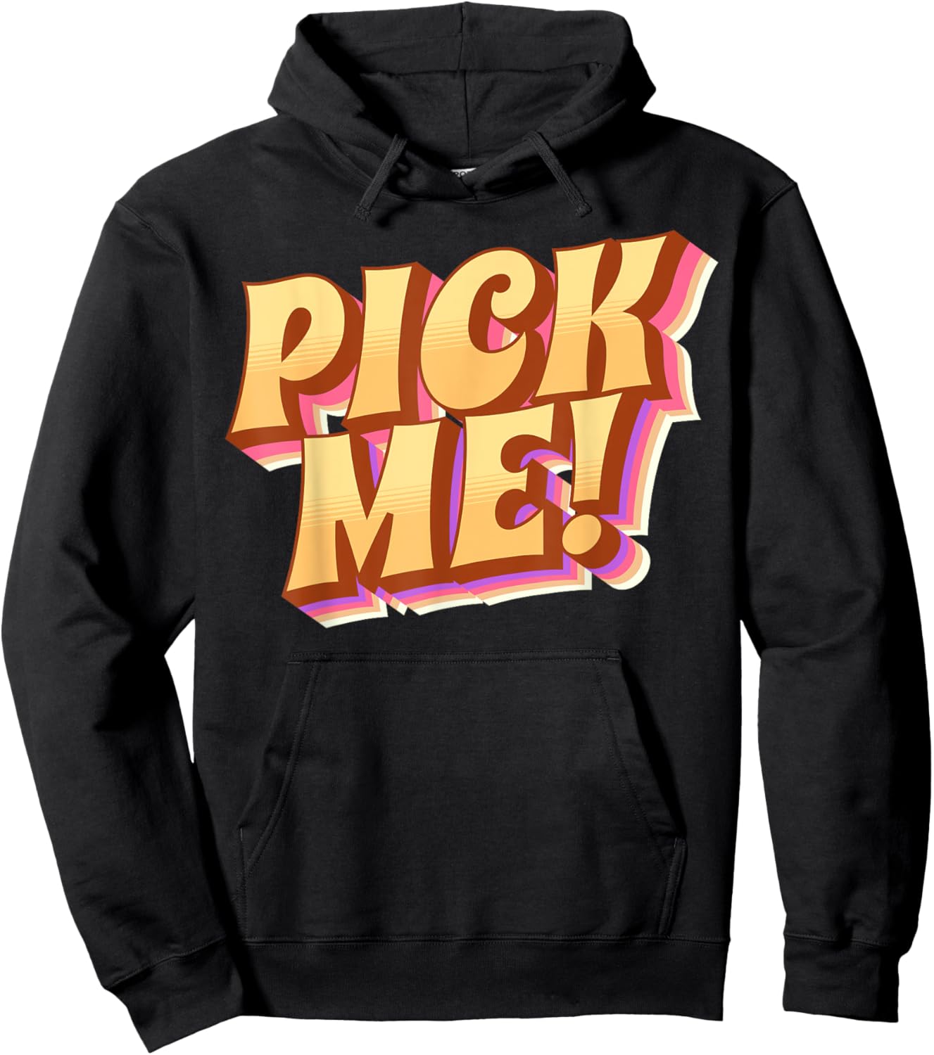 Pick me! Hoodie - Hoodie | Black