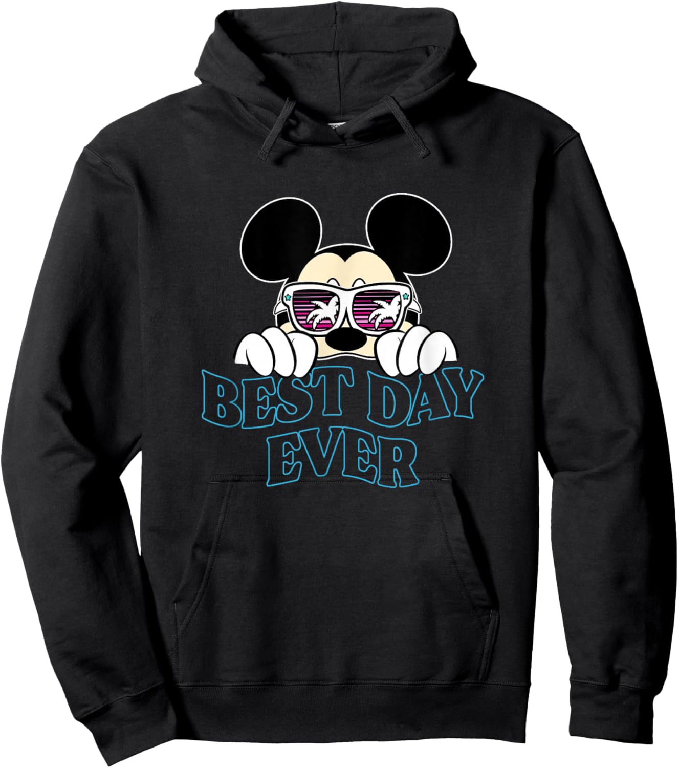 Disney Mickey And Friends Best Day Ever Beach Shades Hoodie - Hoodie | Black