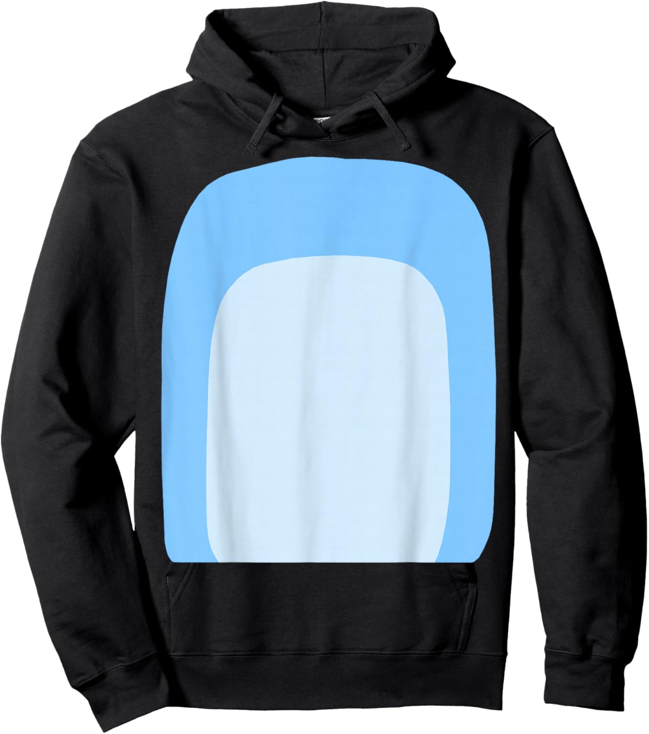 Blue Heeler Cattle Dog Cartoon Puppy Funny Holiday Costume Hoodie - Hoodie | Black