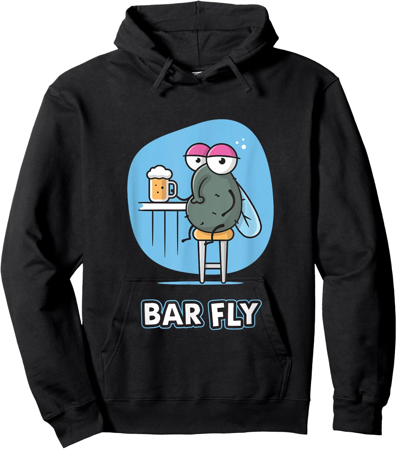 Bar Fly Hoodie - Hoodie | Black