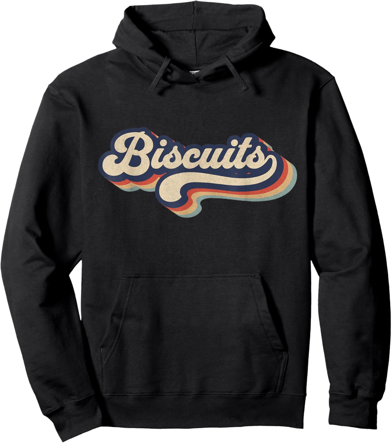 Retro Vintage Biscuits - Baking Lover Baker Biscuits Lover Hoodie - Hoodie | Black