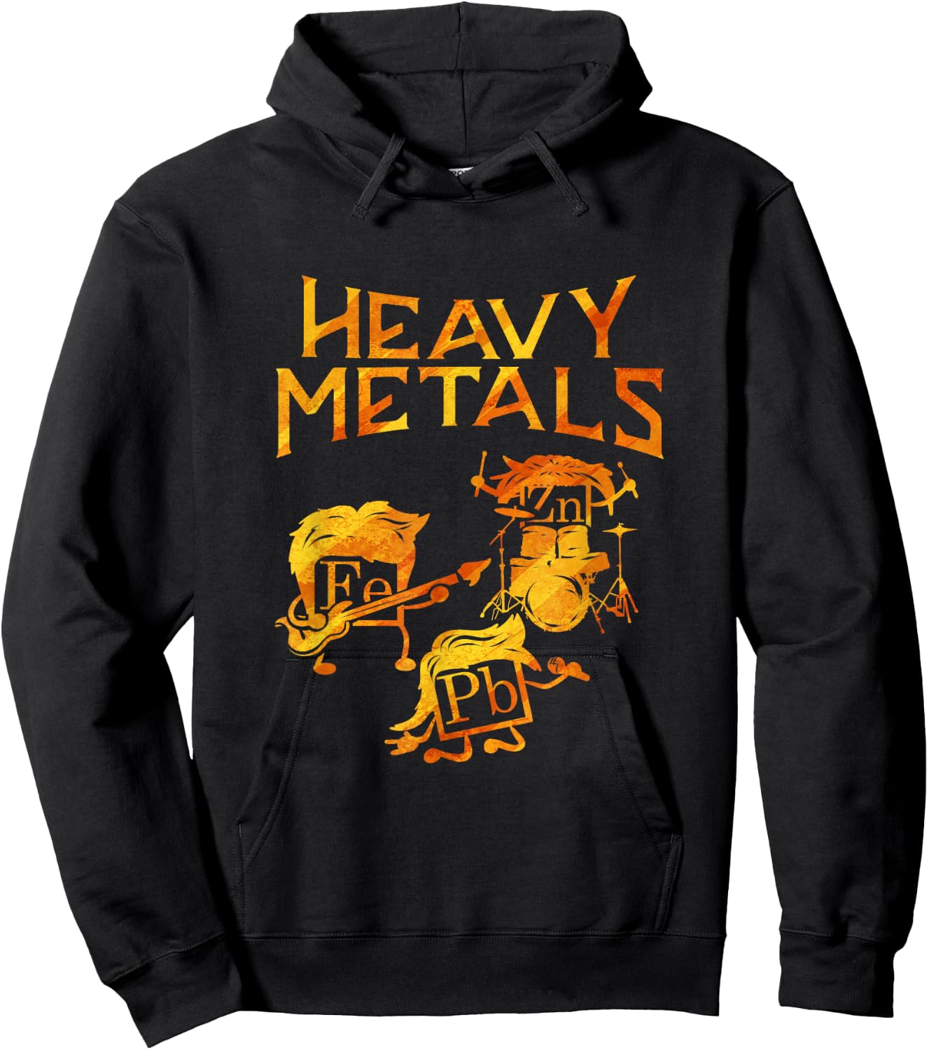 Chemists Funny Gift Chemistry Student Heavy Metals Hoodie - Hoodie | Black