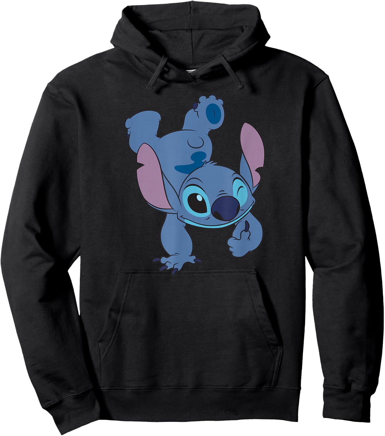 Lilo & Stitch - Hand Stand Hoodie - Hoodie | Black
