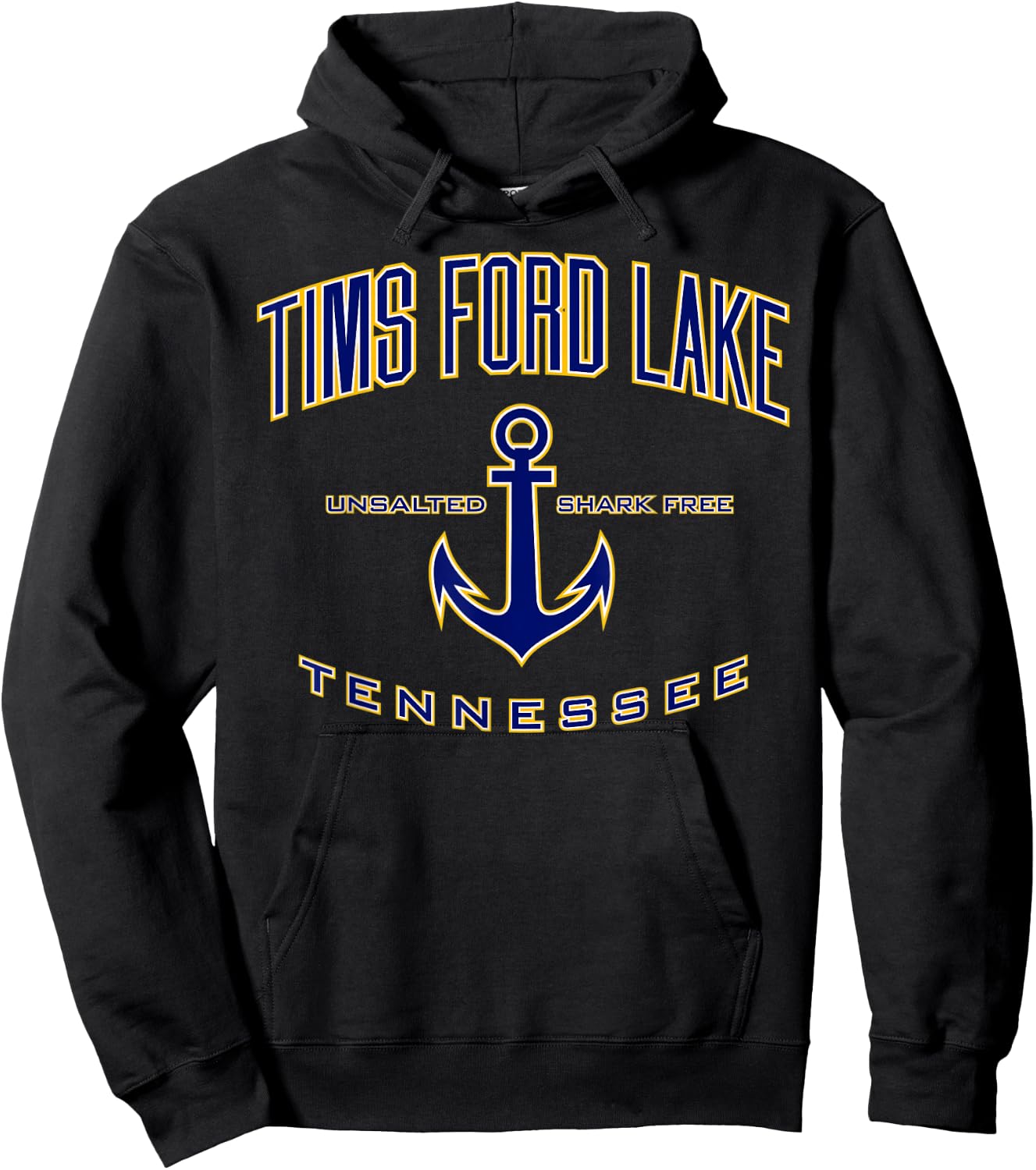 Tims Ford Lake Shirt , Men, Girls & Boys Hoodie - Hoodie | Black