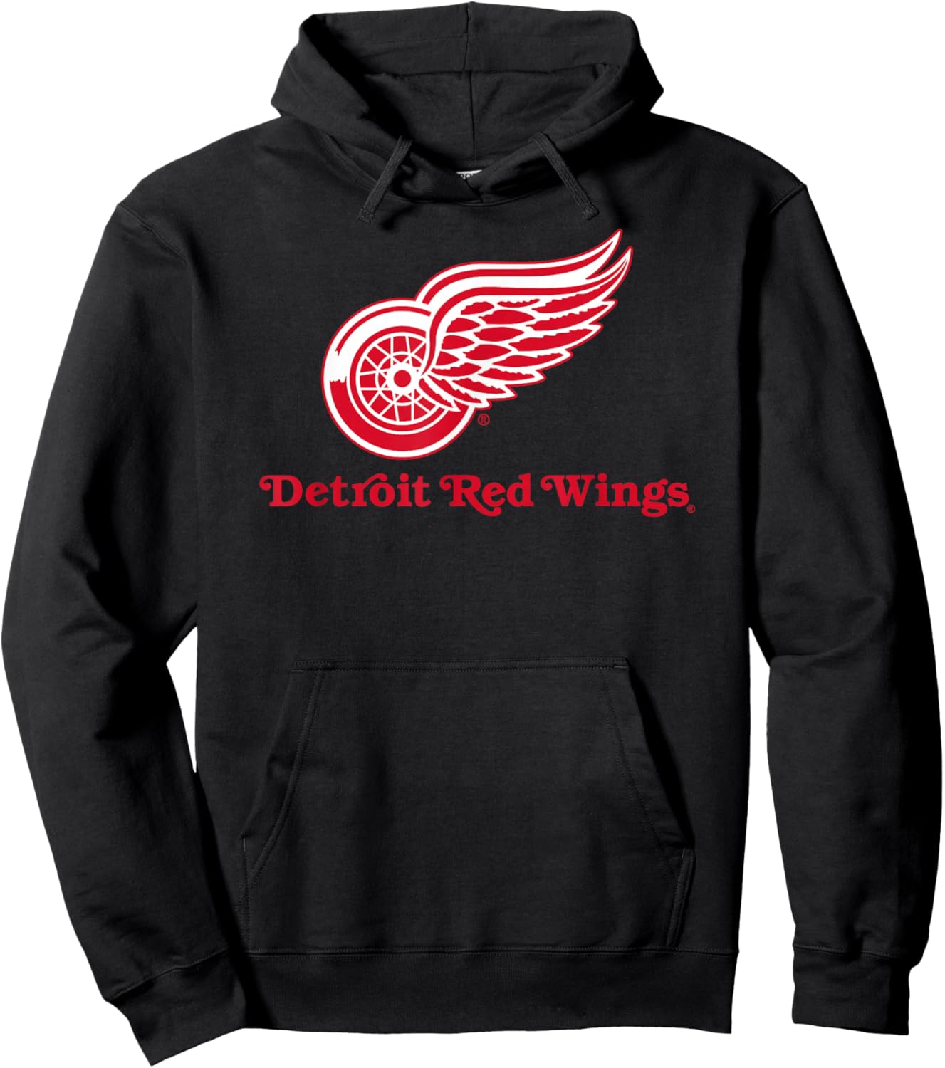 Detroit Red Wings Power Play Officially Licensed Hoodie - Hoodie | Black